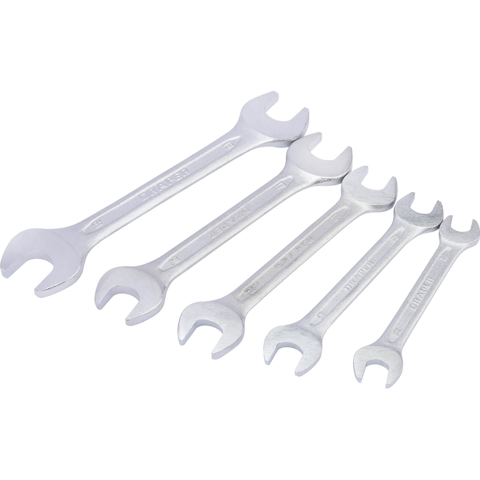 Photo of Draper 5 Piece Double Open End Spanner Set Metric