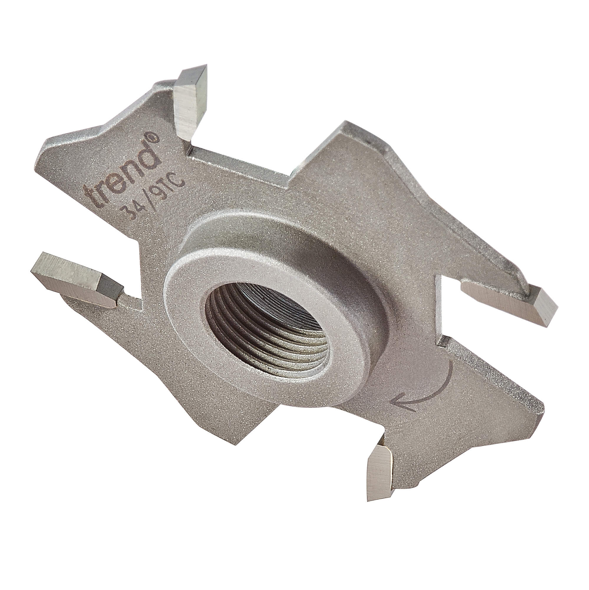 Photo of Trend Threaded Slotter Blade For 33 Series M12 Arbors 50mm 2.5mm M12 Thread