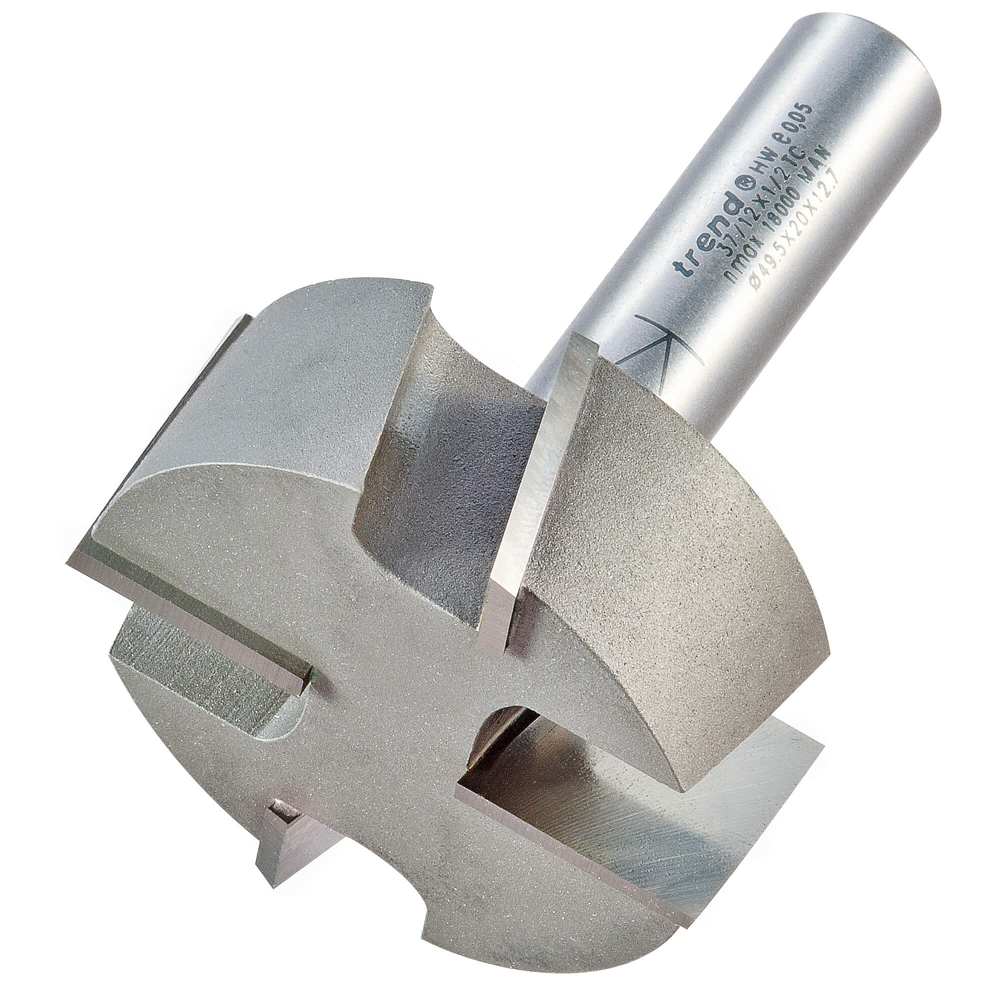 Photo of Trend Large Tenon Router Cutter 50mm 20mm 1/2