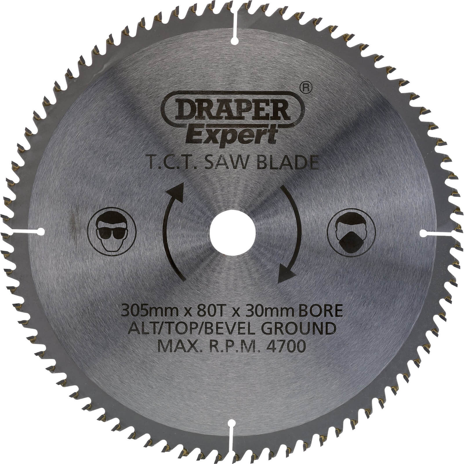 Photo of Draper Expert Circular Saw Blade 305mm 80t 30mm