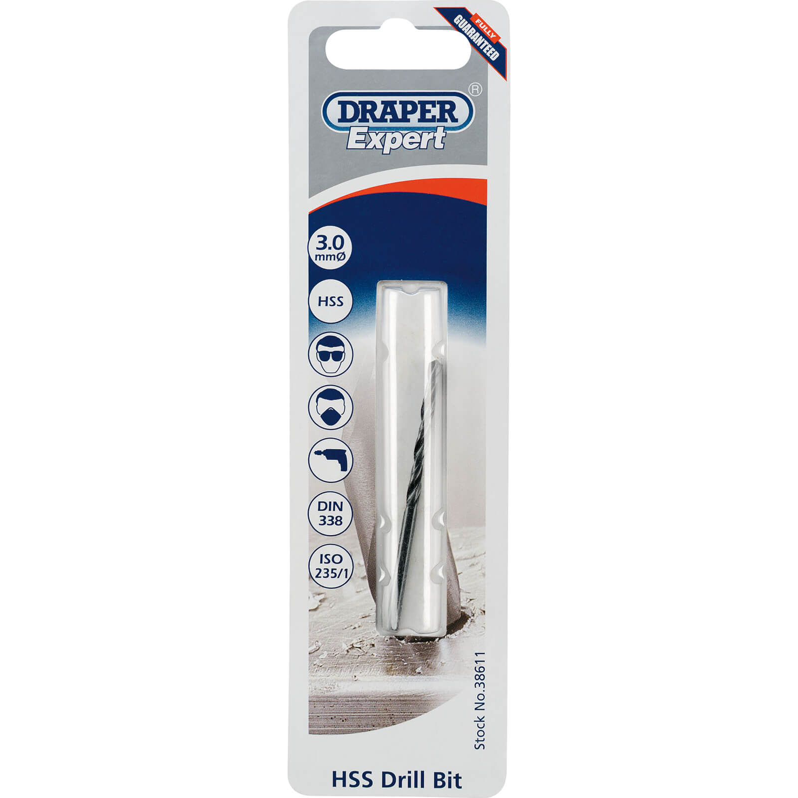 Photo of Draper Expert Hss Drill Bit 3mm Pack Of 1