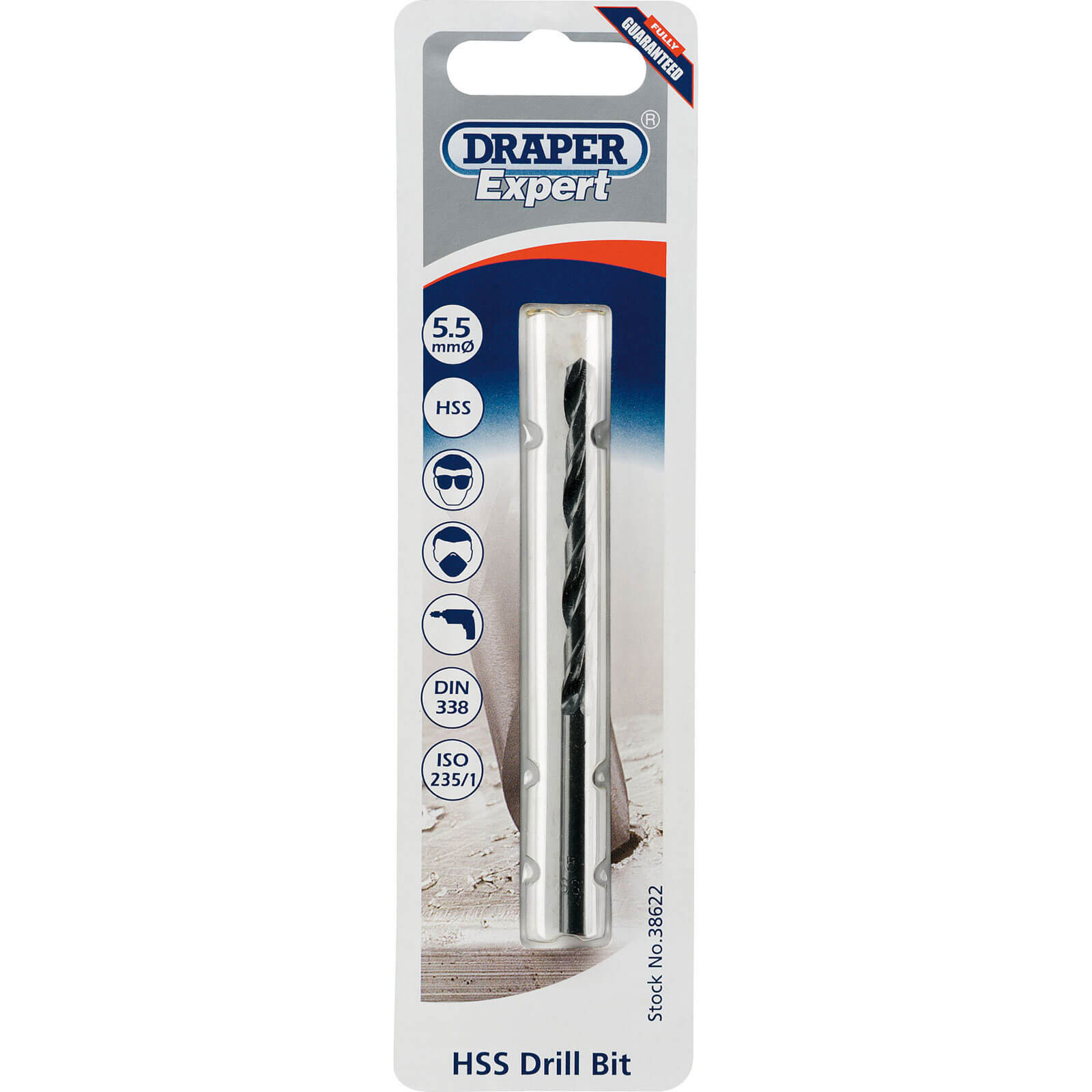 Photo of Draper Expert Hss Drill Bit 5.5mm Pack Of 1