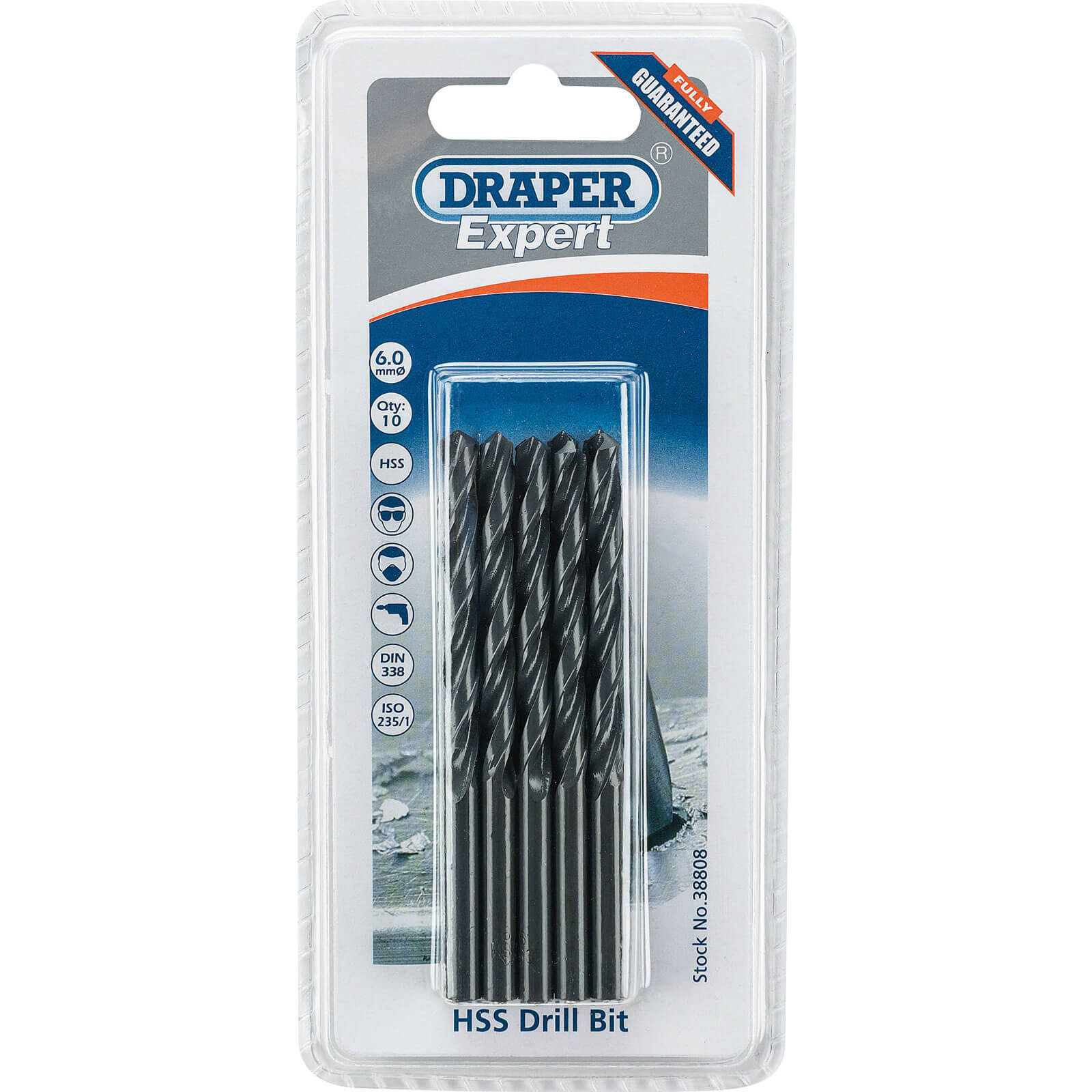 Photo of Draper Expert Hss Drill Bit 6mm Pack Of 10