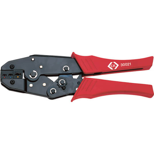 Photo of Ck Ratchet Crimping Pliers For Insulated Terminals Red Blue And Yellow