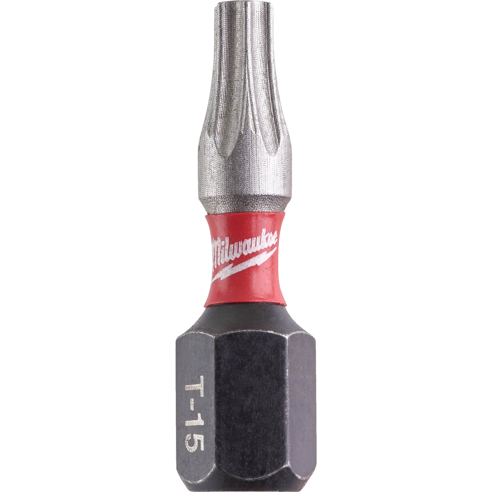 Image of Milwaukee Shockwave Impact Duty Torx Screwdriver Bits TX15 25mm Pack of 25