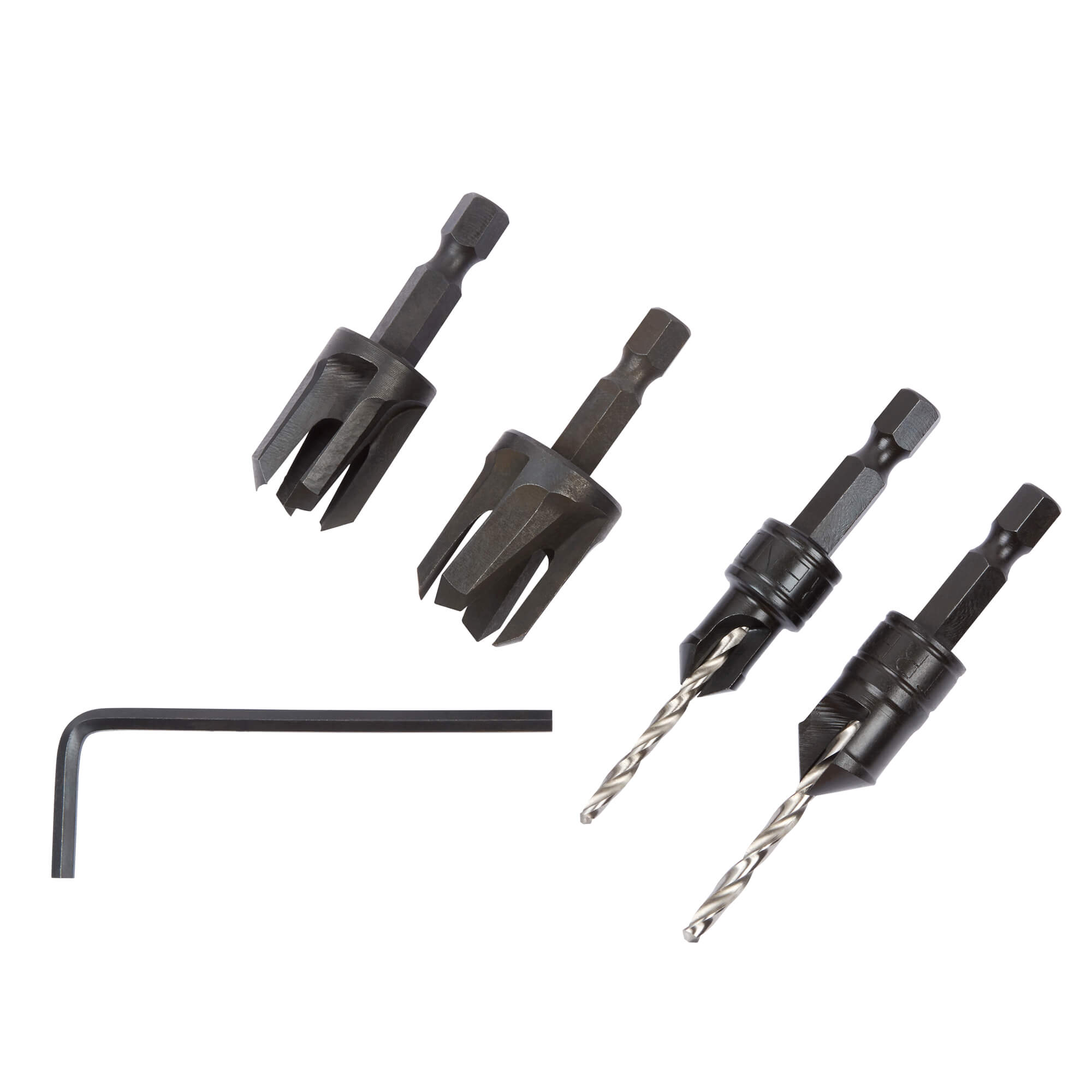 Photo of Trend Snappy 4 Piece Drill Countersink And Plug Cutter Set