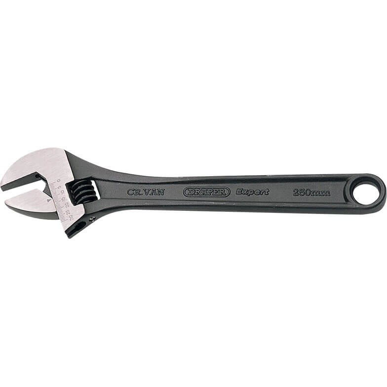 Photo of Draper Expert Black Adjustable Spanner 250mm