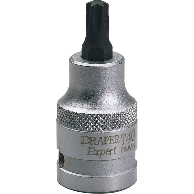 Draper 1/2" Drive Torx Socket Bit Single Sockets