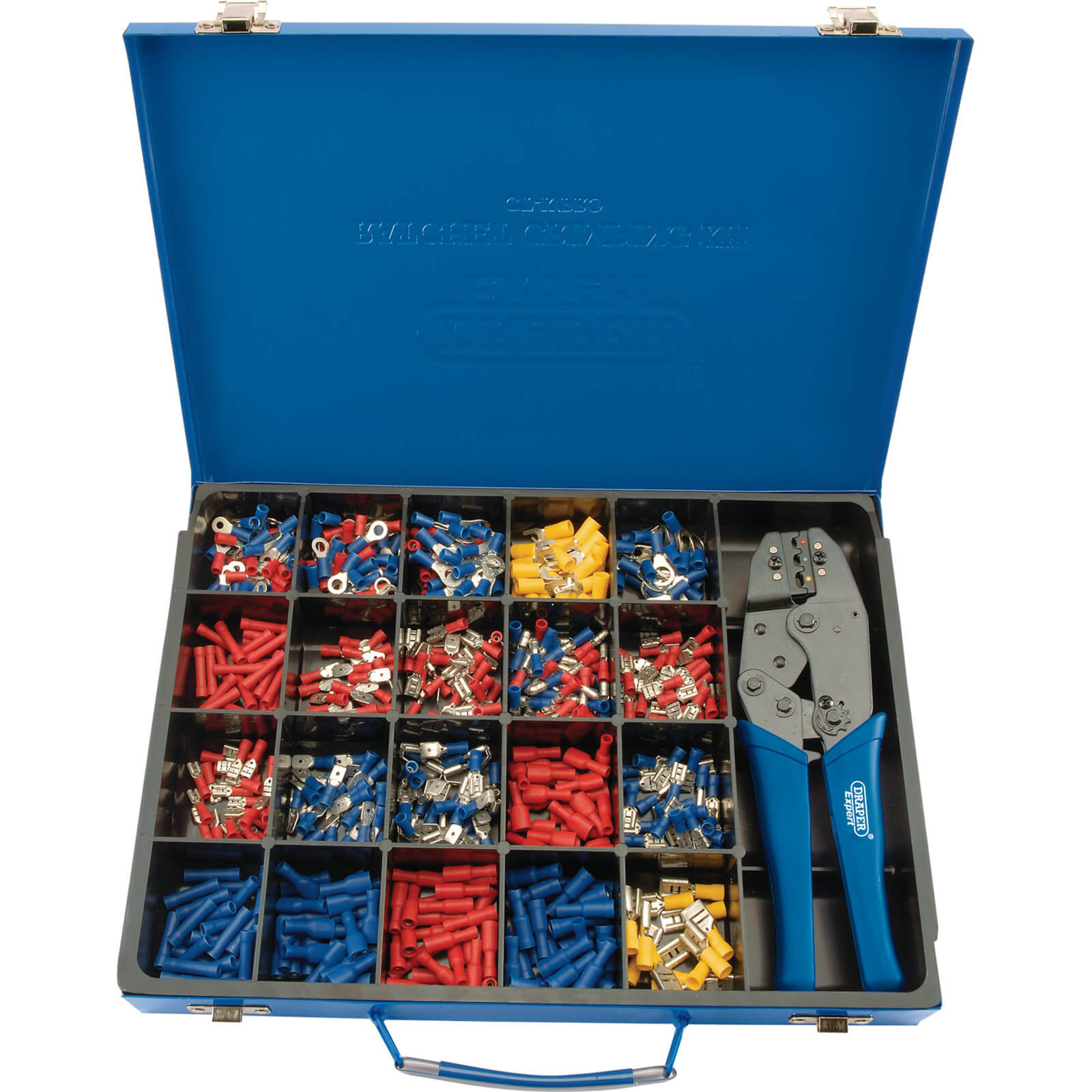 Photo of Draper 590 Piece Ratchet Cable Crimping Tool And Terminal Kit