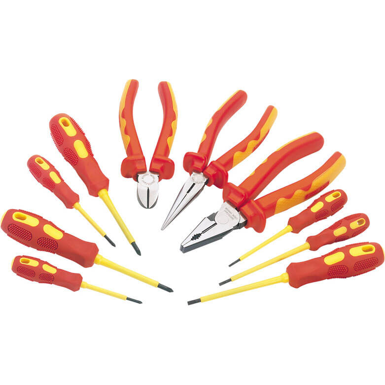 Photo of Draper Expert 10 Piece Insulated Plier And Screwdriver Set