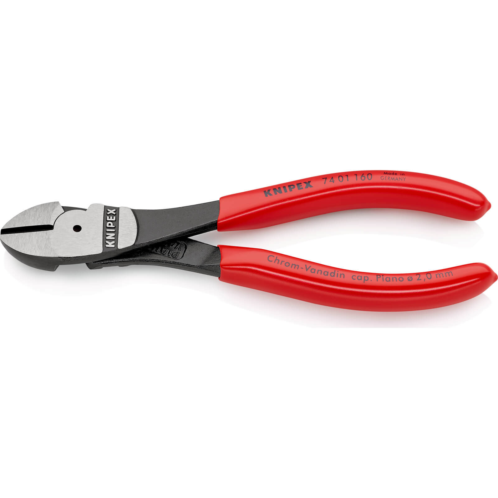 Photo of Knipex 74 01 High Leverage Diagonal Cutting Pliers 160mm
