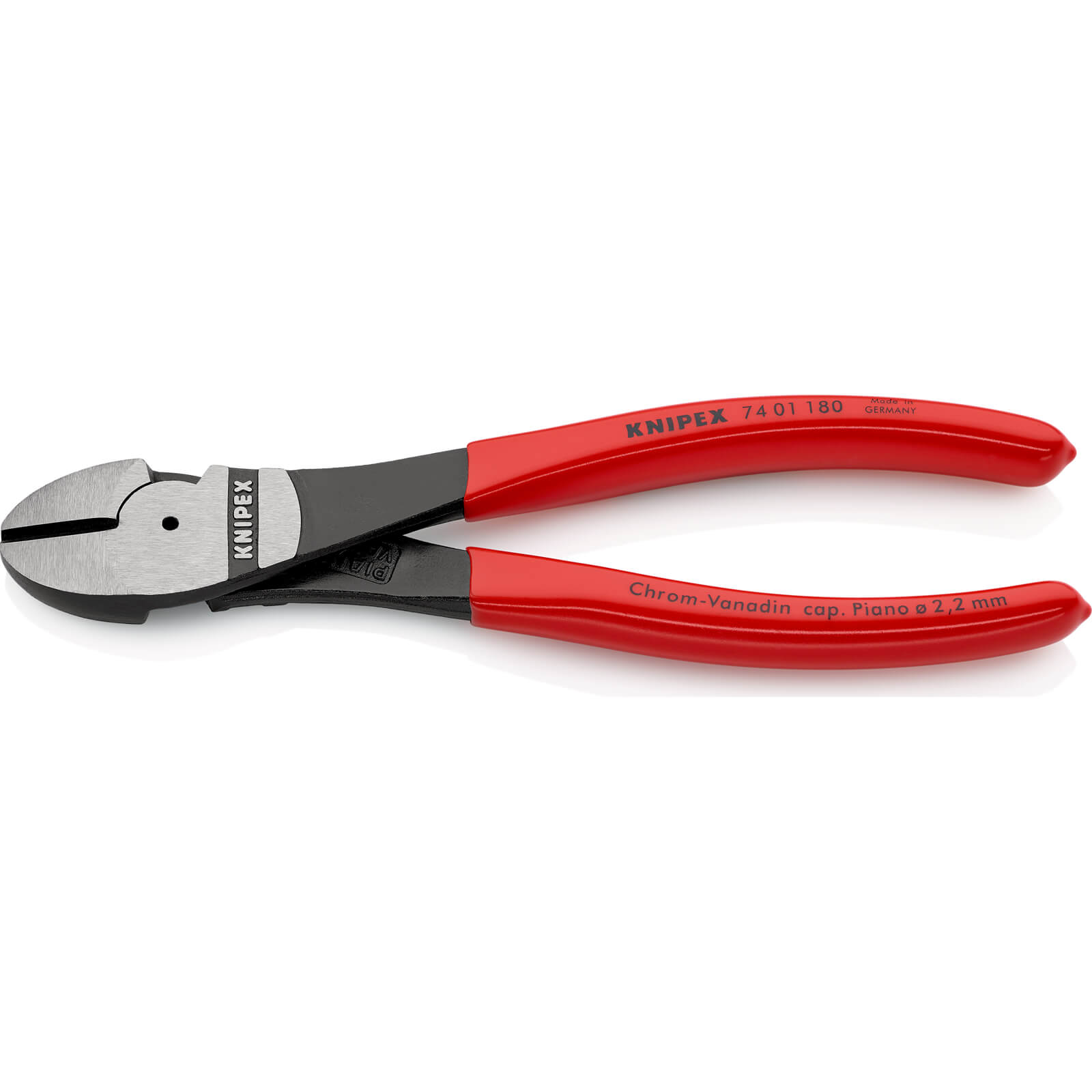 Photo of Knipex 74 01 High Leverage Diagonal Cutting Pliers 180mm