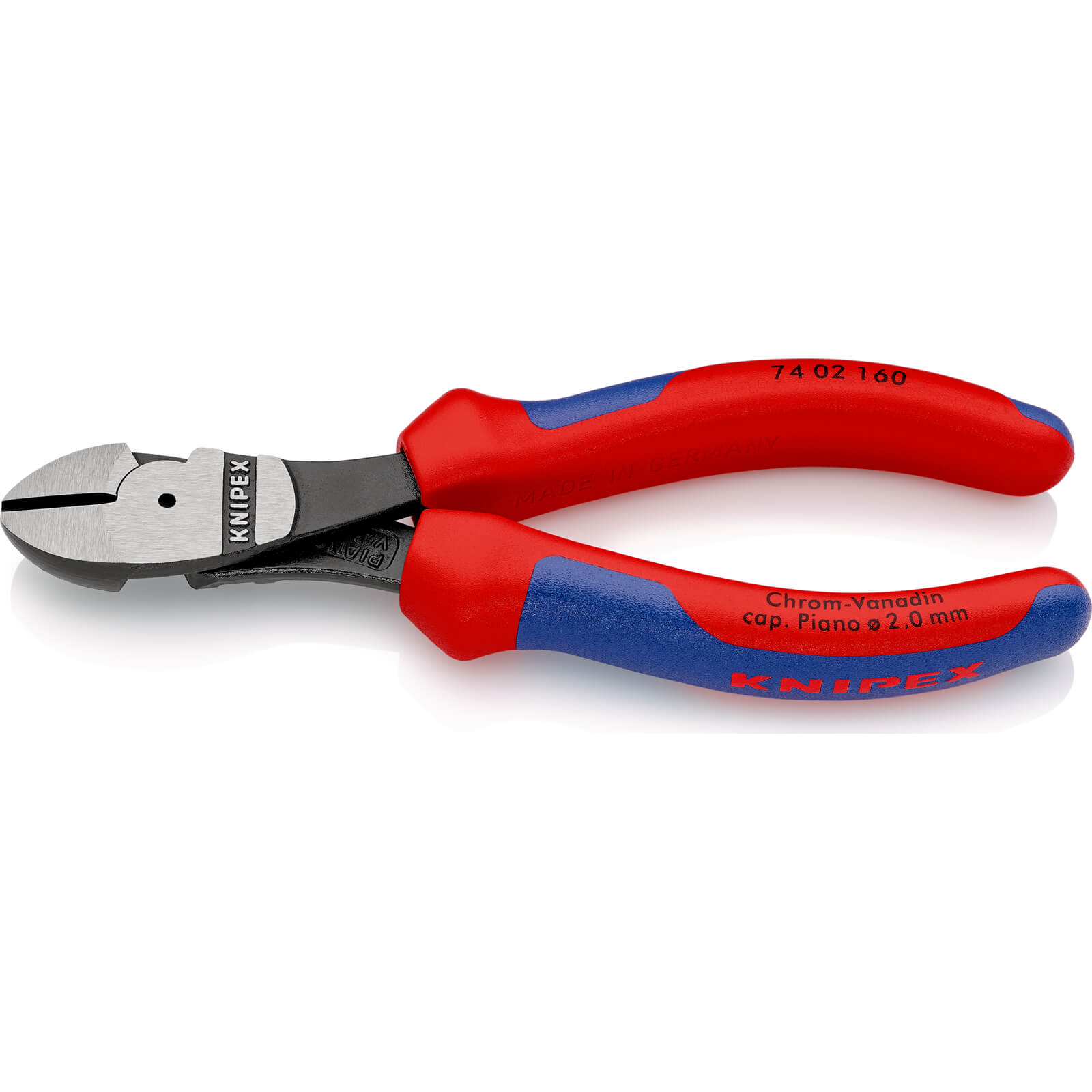 Photo of Knipex 74 02 Diagonal Cutting Pliers 160mm
