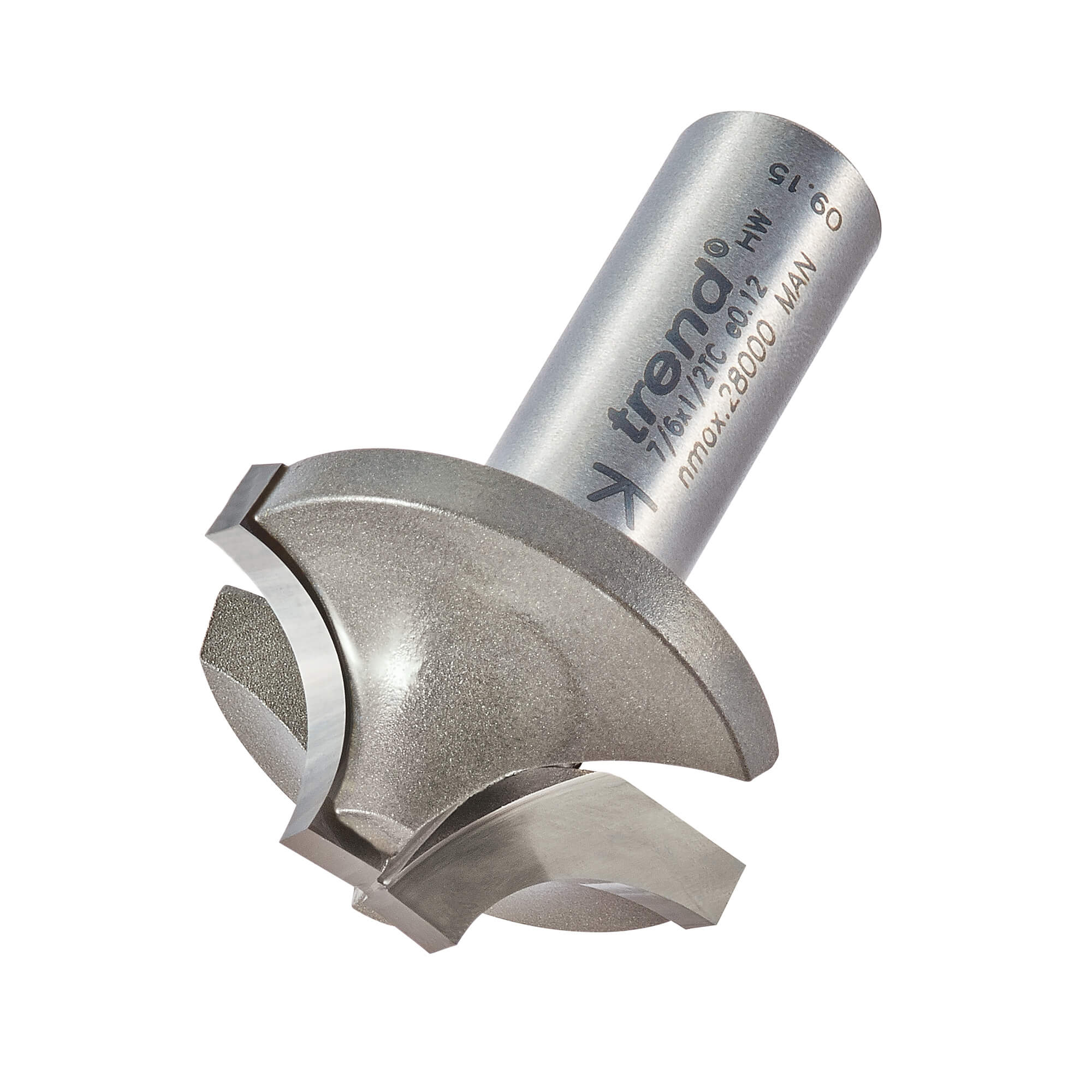 Photo of Trend Ovolo Rounding Over Router Cutter 35mm 17mm 1/2