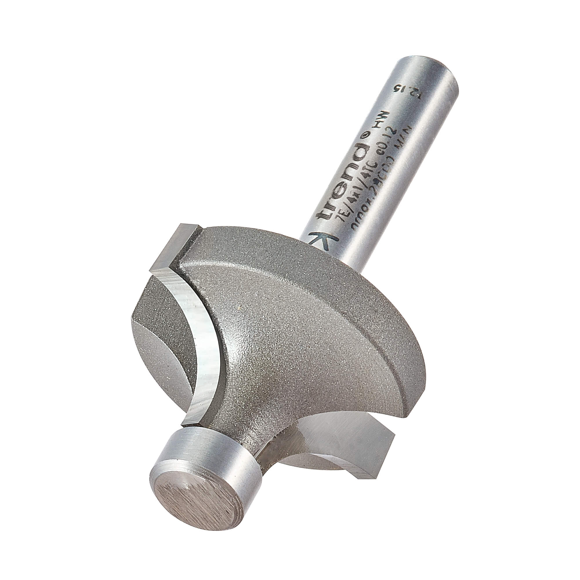 Photo of Trend Pin Guided Round Over Router Cutter 29mm 15.8mm 1/4