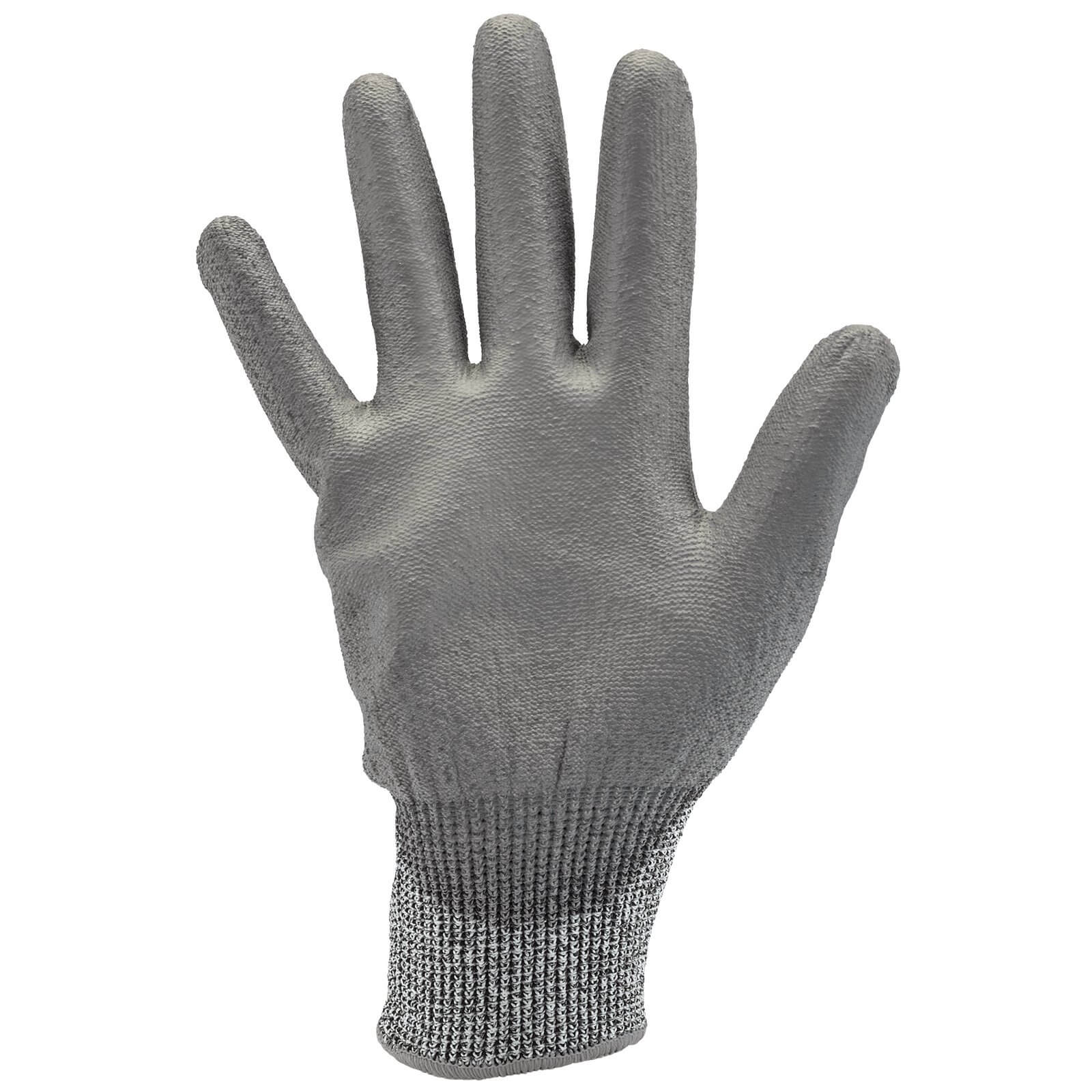 Photo of Draper Expert Level 5 Cut Resistant Gloves Grey L