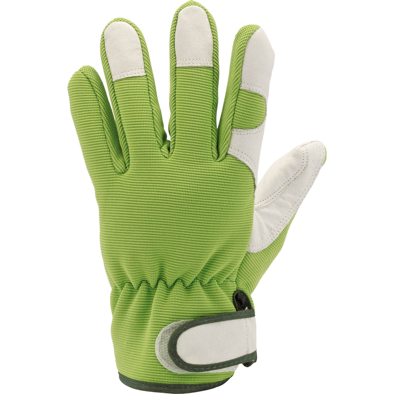 Photo of Draper Expert Heavy Duty Garden Gloves Grey / Green M
