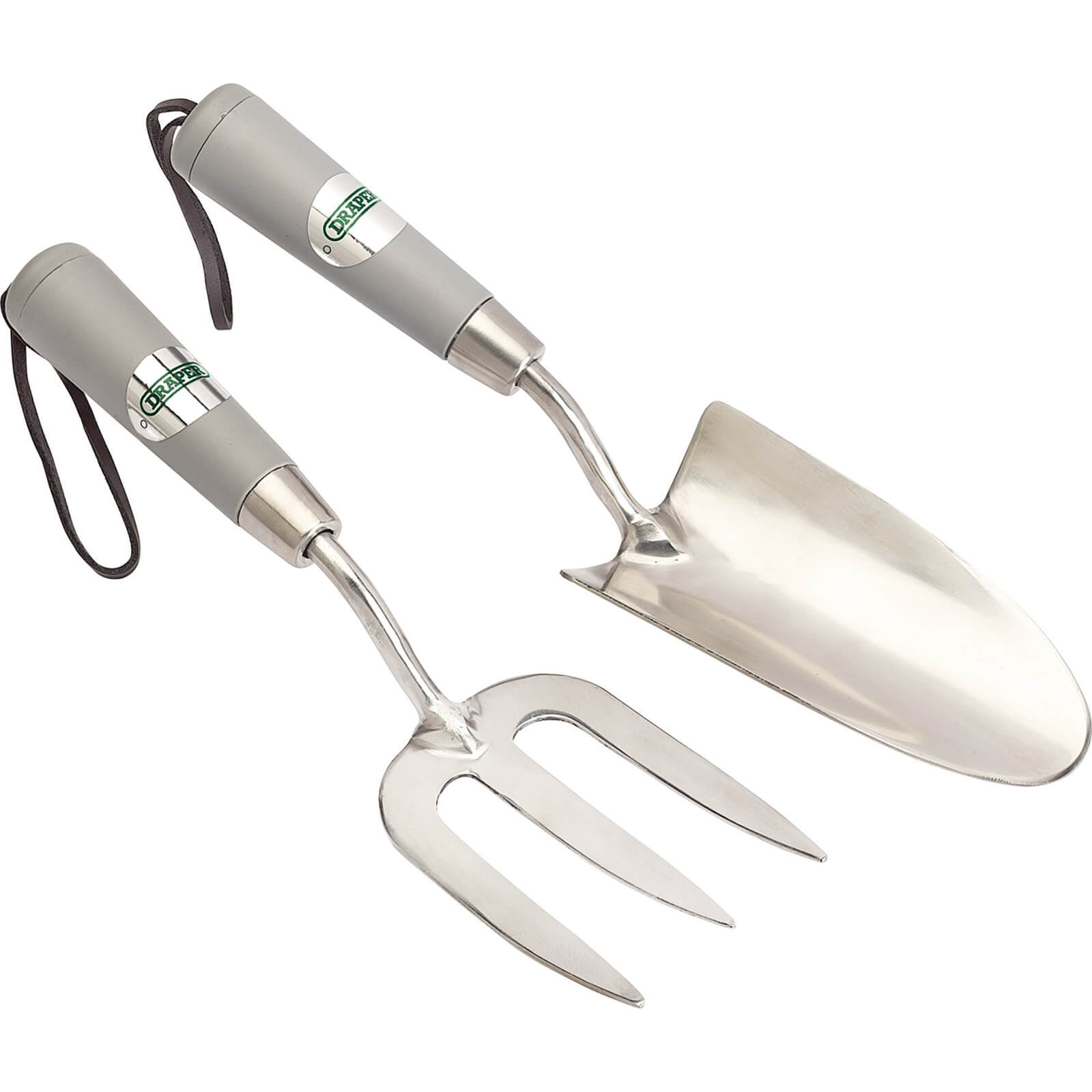 Photo of Draper 2 Piece Stainless Steel Hand Fork And Trowel Set