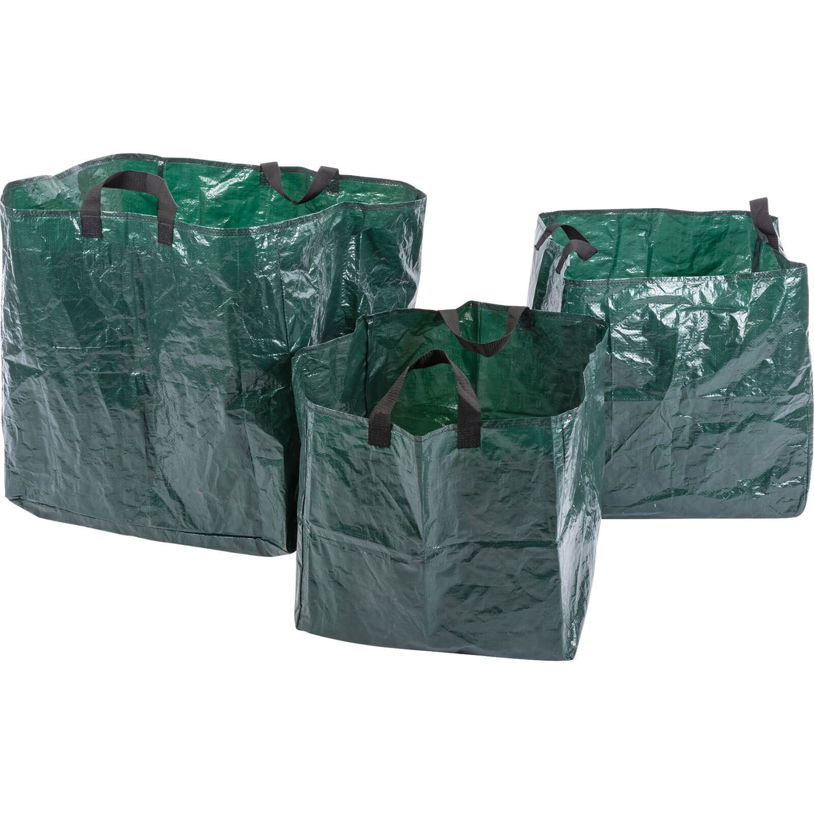 Draper 3 Piece Garden Waste Bag Set 