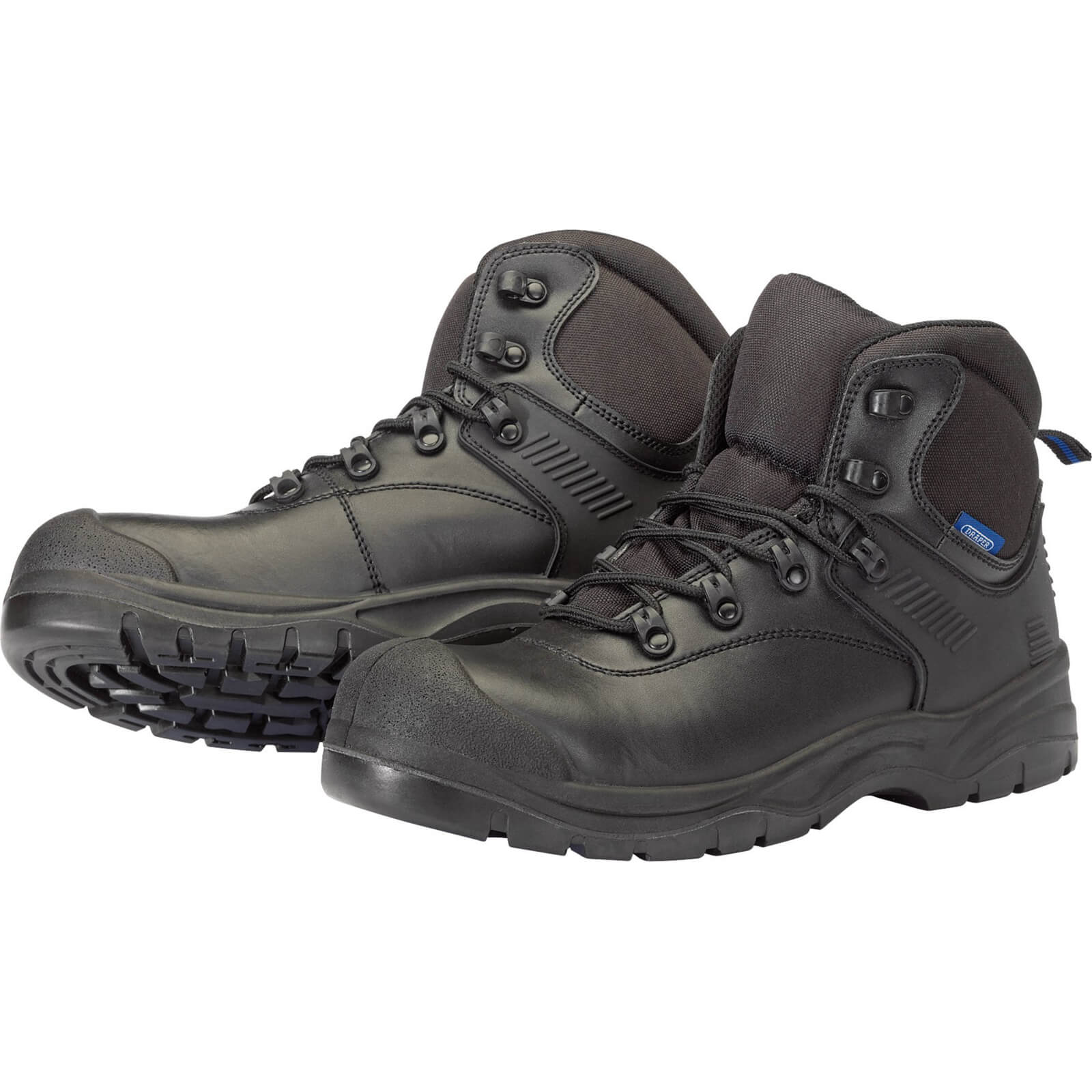 Photo of Draper Mens Non-metallic Composite Safety Boots Black Size 7