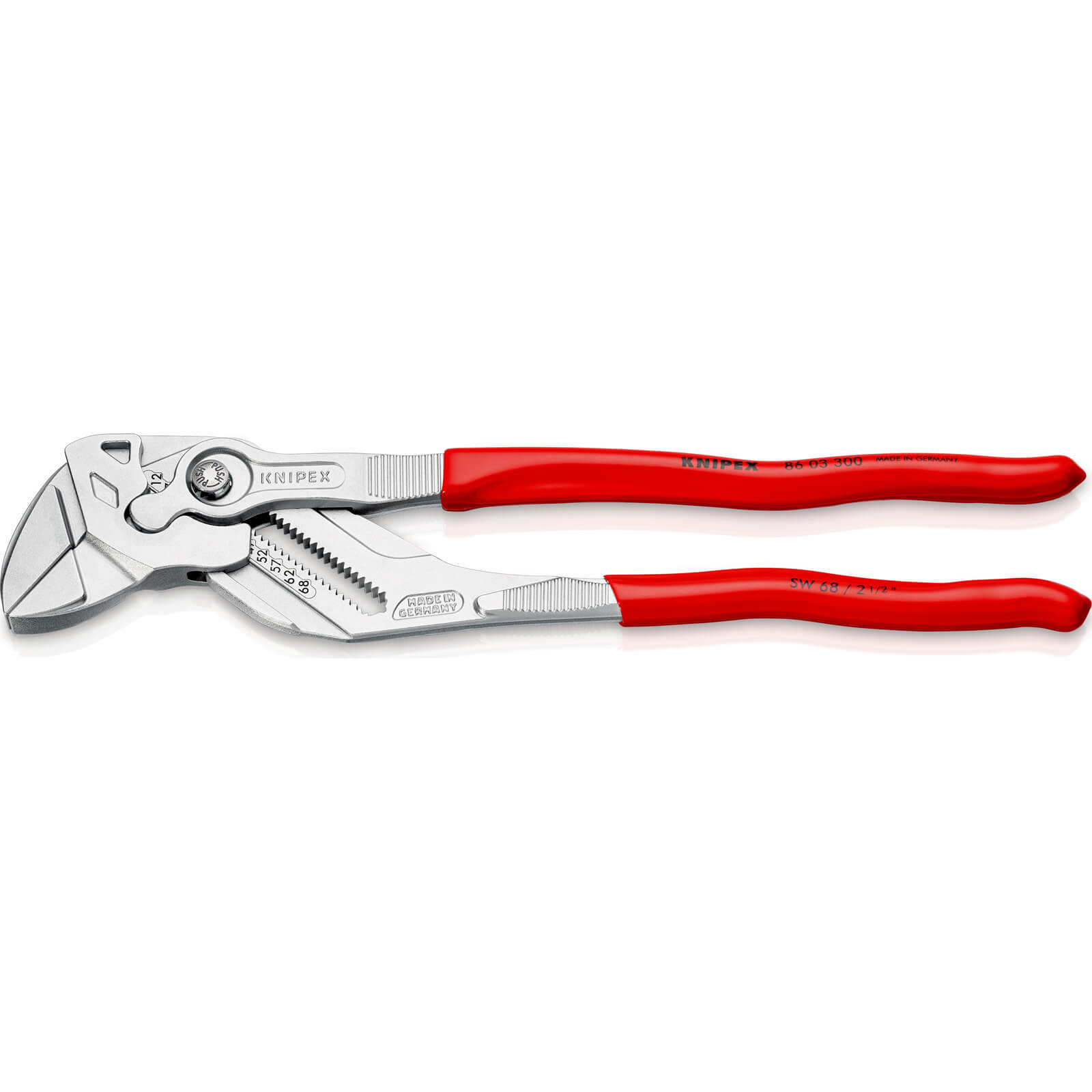 Photo of Knipex 86 03 Chrome Plier Nut Wrenches 300mm