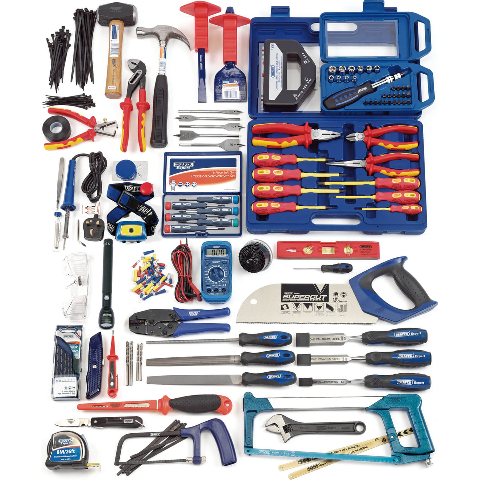 Photo of Draper 235 Piece Electricians Tool And Accessory Set