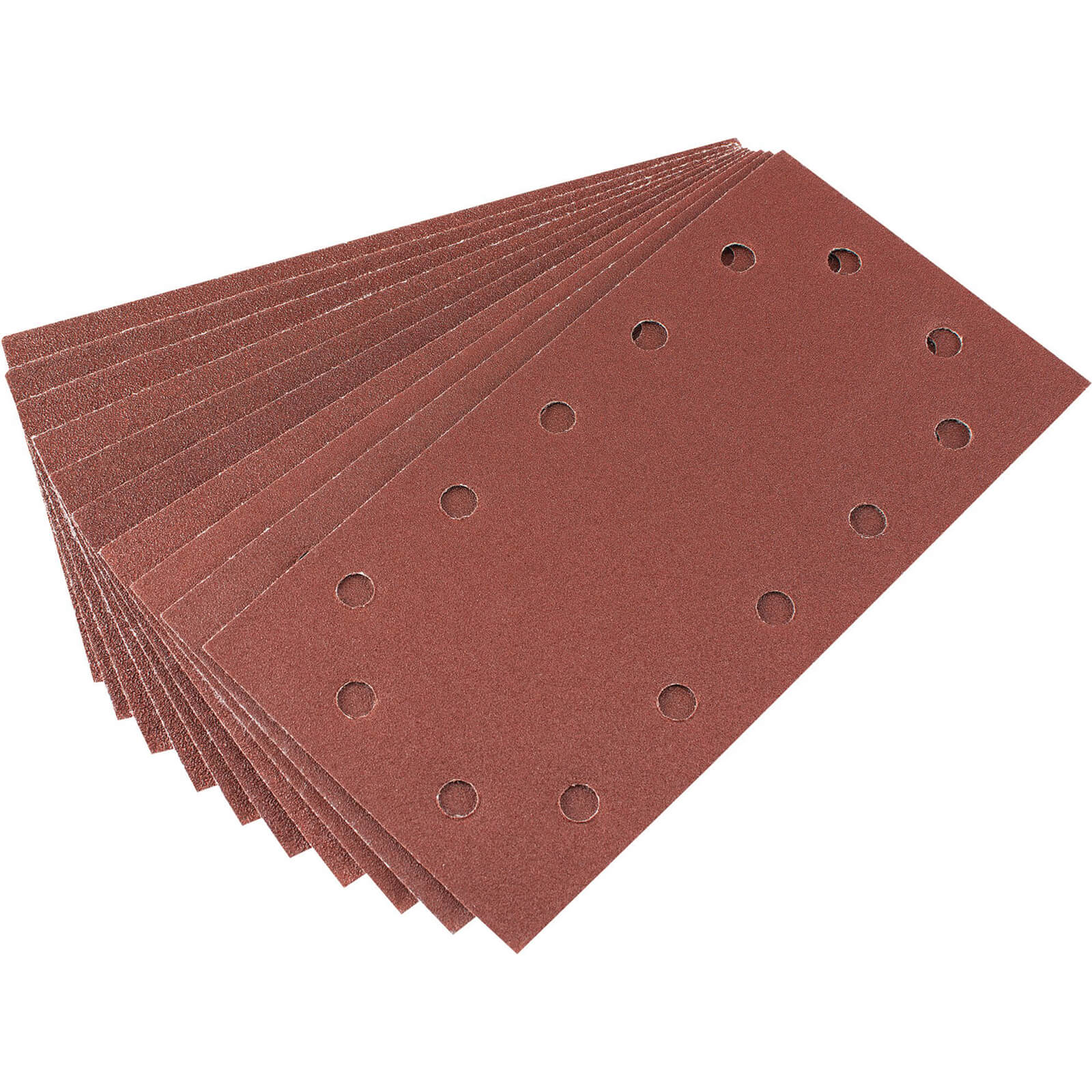 Photo of Draper Aluminium Oxide Sanding Sheets 115mm X 228mm Assorted Pack Of 10