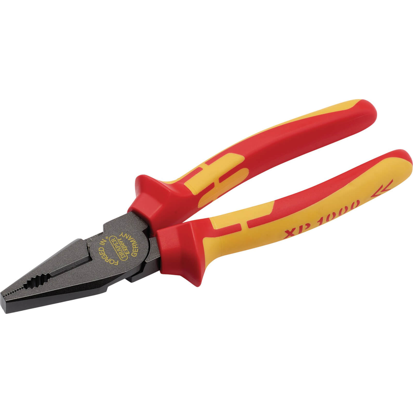 Photo of Draper Xp1000 Vde Insulated High Leverage Combination Pliers 200mm