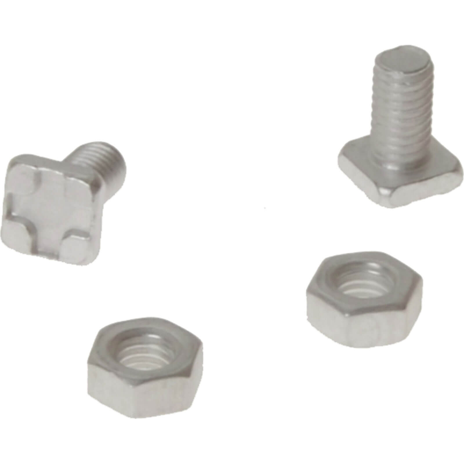 Photo of Alm Gh004 Aluminium Square Head Bolts And Nuts Pack Of 20