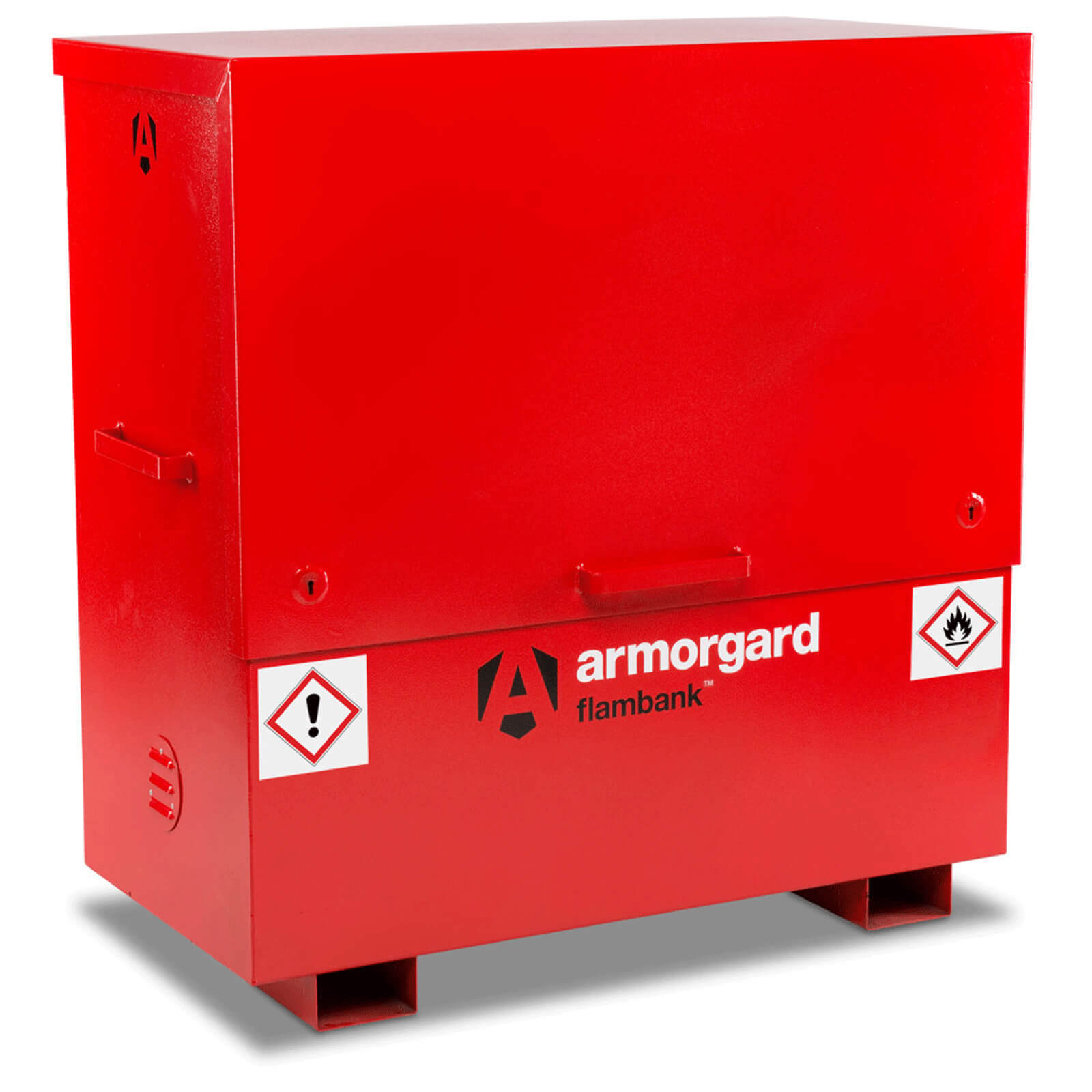 Photo of Armorgard Flambank Chemical And Flammables Secure Site Storage Chest 1275mm 675mm 1270mm