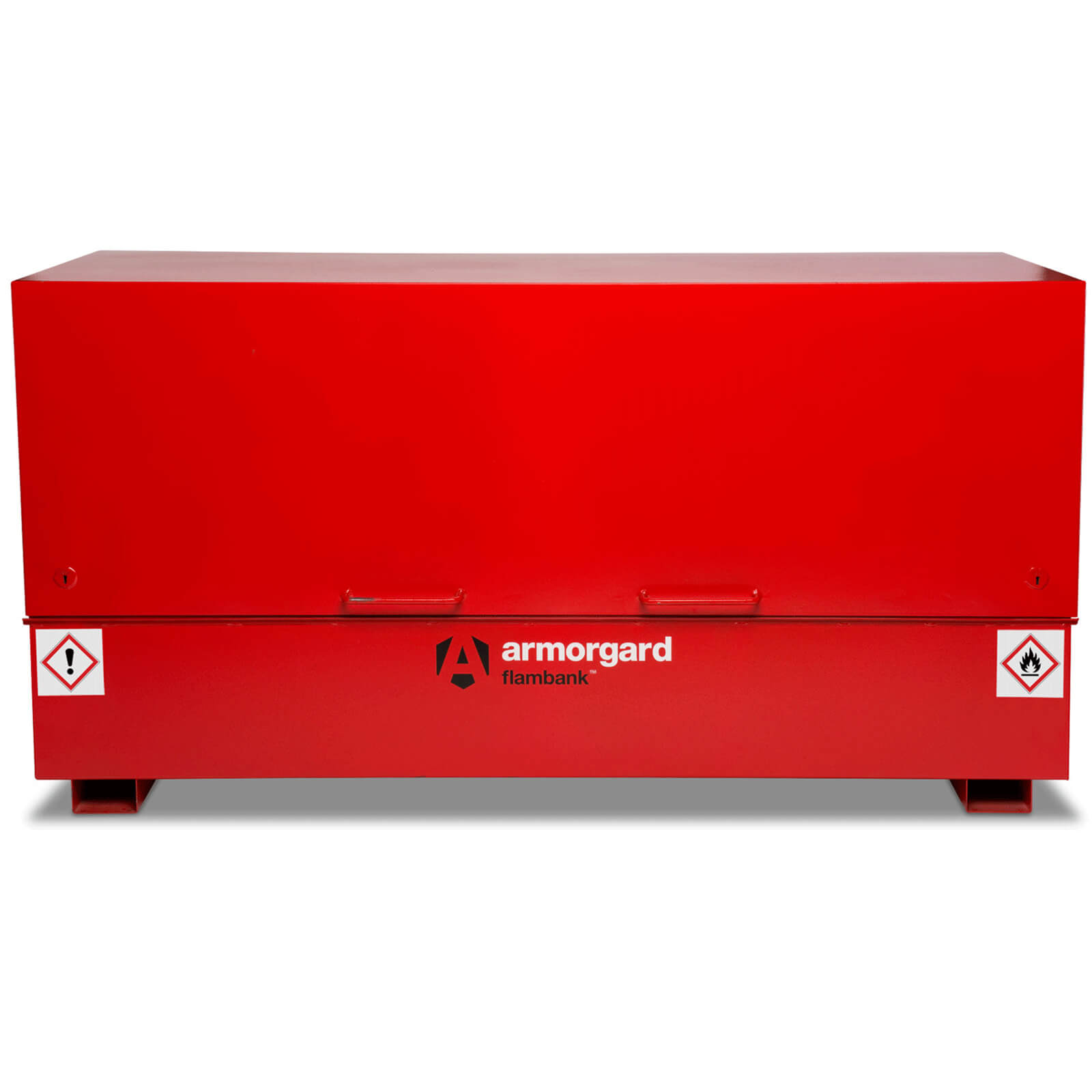 Photo of Armorgard Flambank Chemical And Flammables Secure Site Storage Chest 2370mm 985mm 1220mm