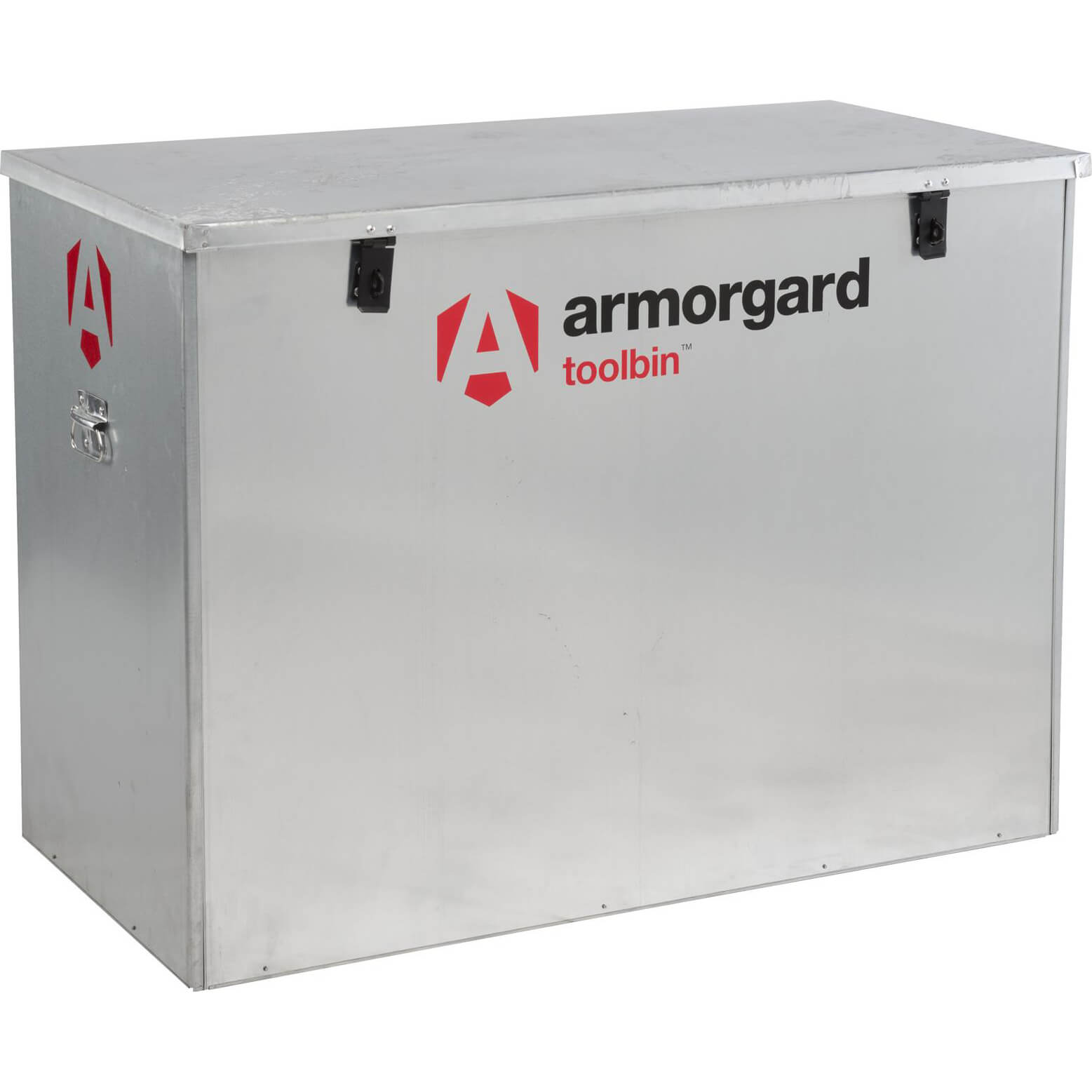 Photo of Armorgard Toolbin Galvanised Secure Tool Storage Chest 1190mm 585mm 850mm