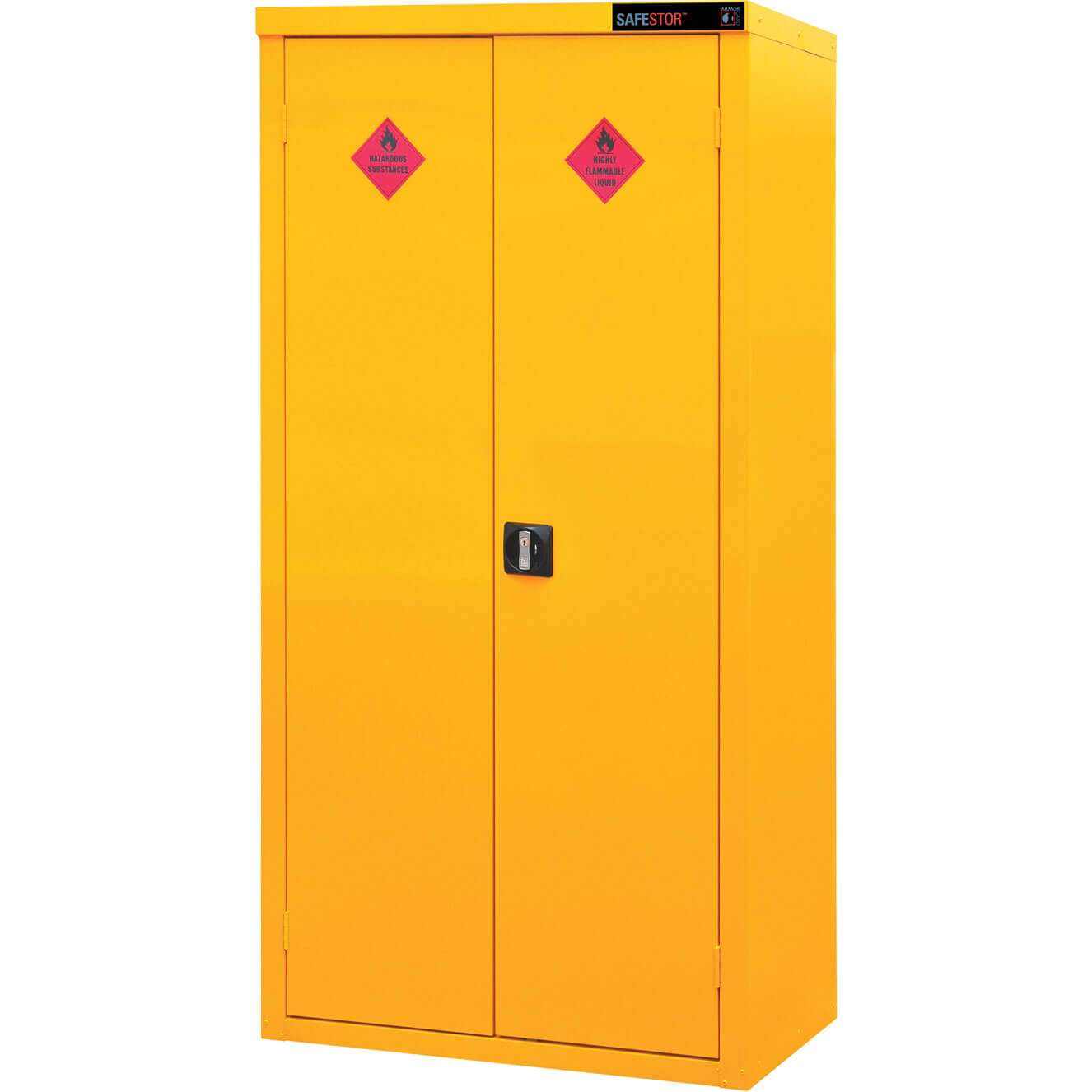 Photo of Armorgard Safestor Hazardous Materials Secure Storage Cabinet 900mm 465mm 1800mm