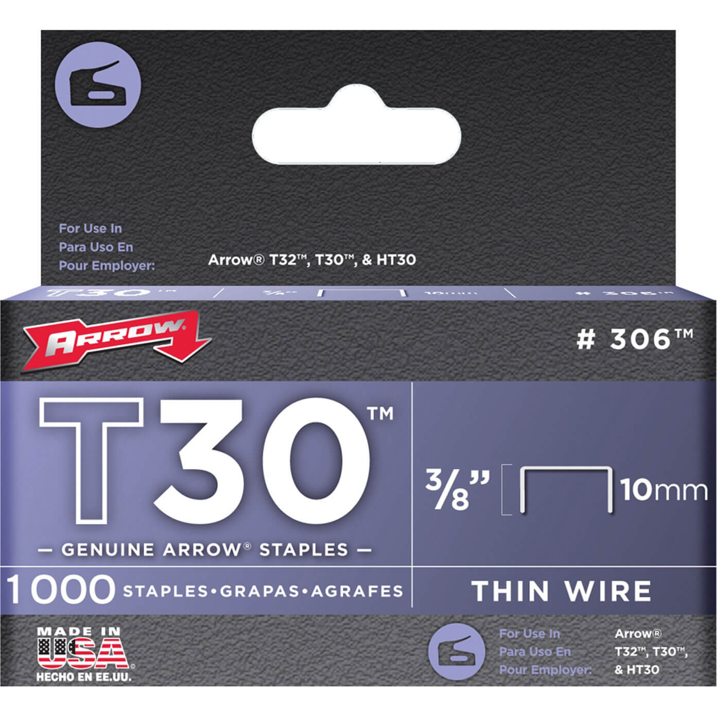 Photo of Arrow T30 Staples 10mm Pack Of 5000