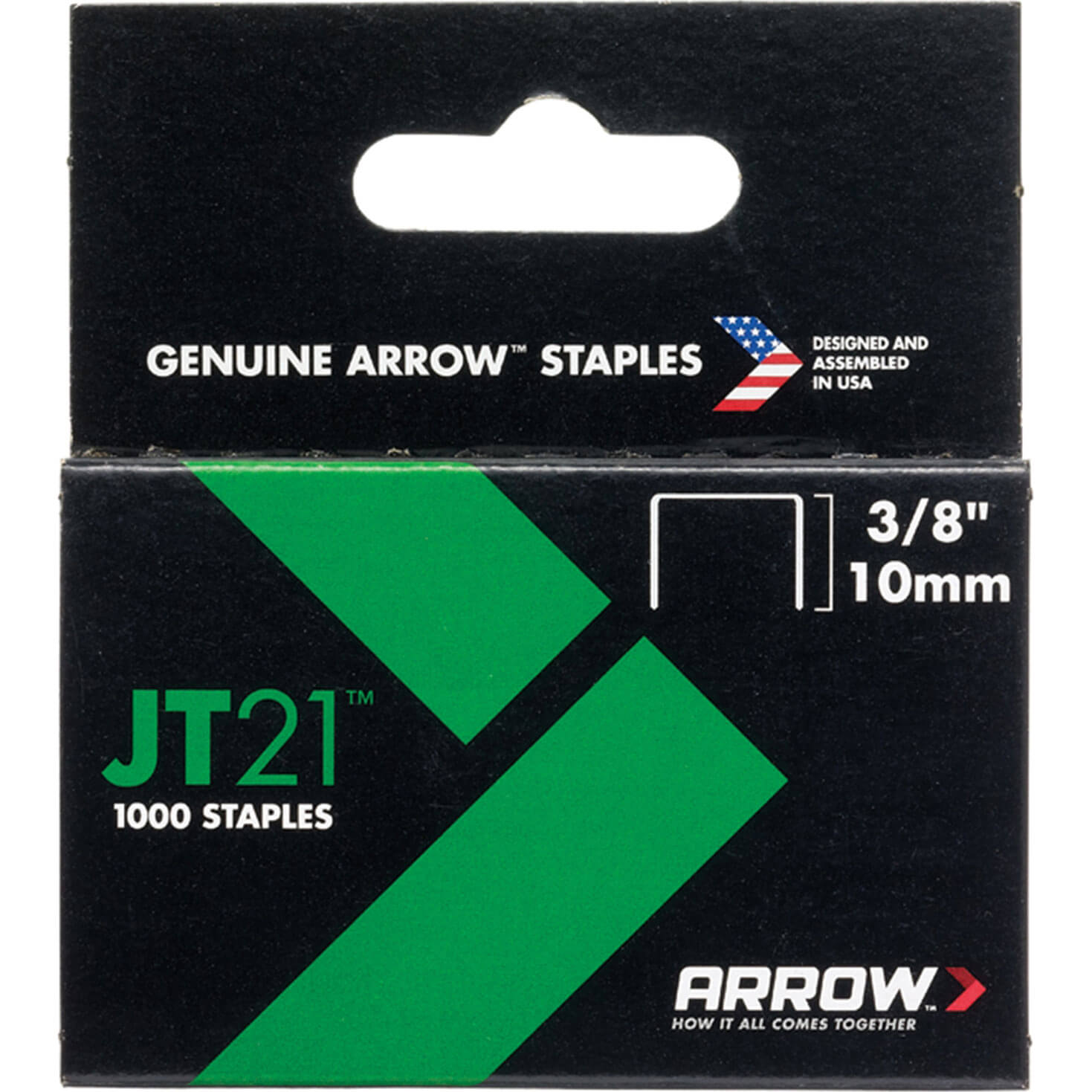 Photo of Arrow Staples For Jt21 / T27 Staple Guns 10mm Pack Of 1000