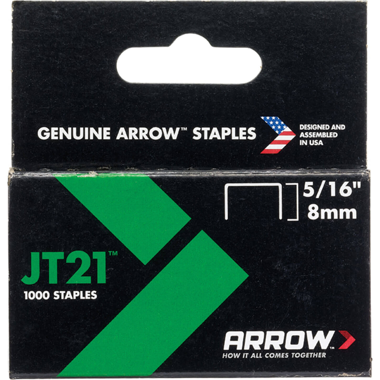 Photo of Arrow Staples For Jt21 / T27 Staple Guns 8mm Pack Of 1000