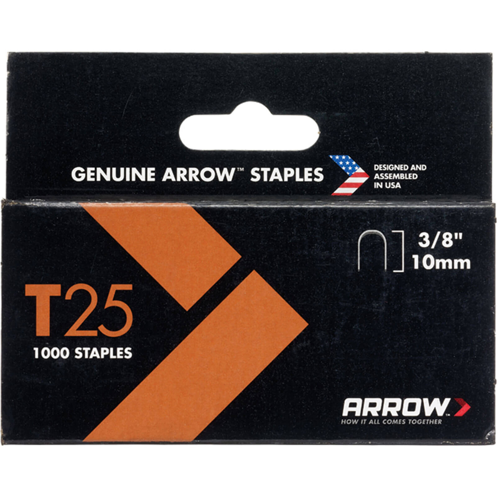 Photo of Arrow T25 Wiring Staples 10mm Pack Of 1000