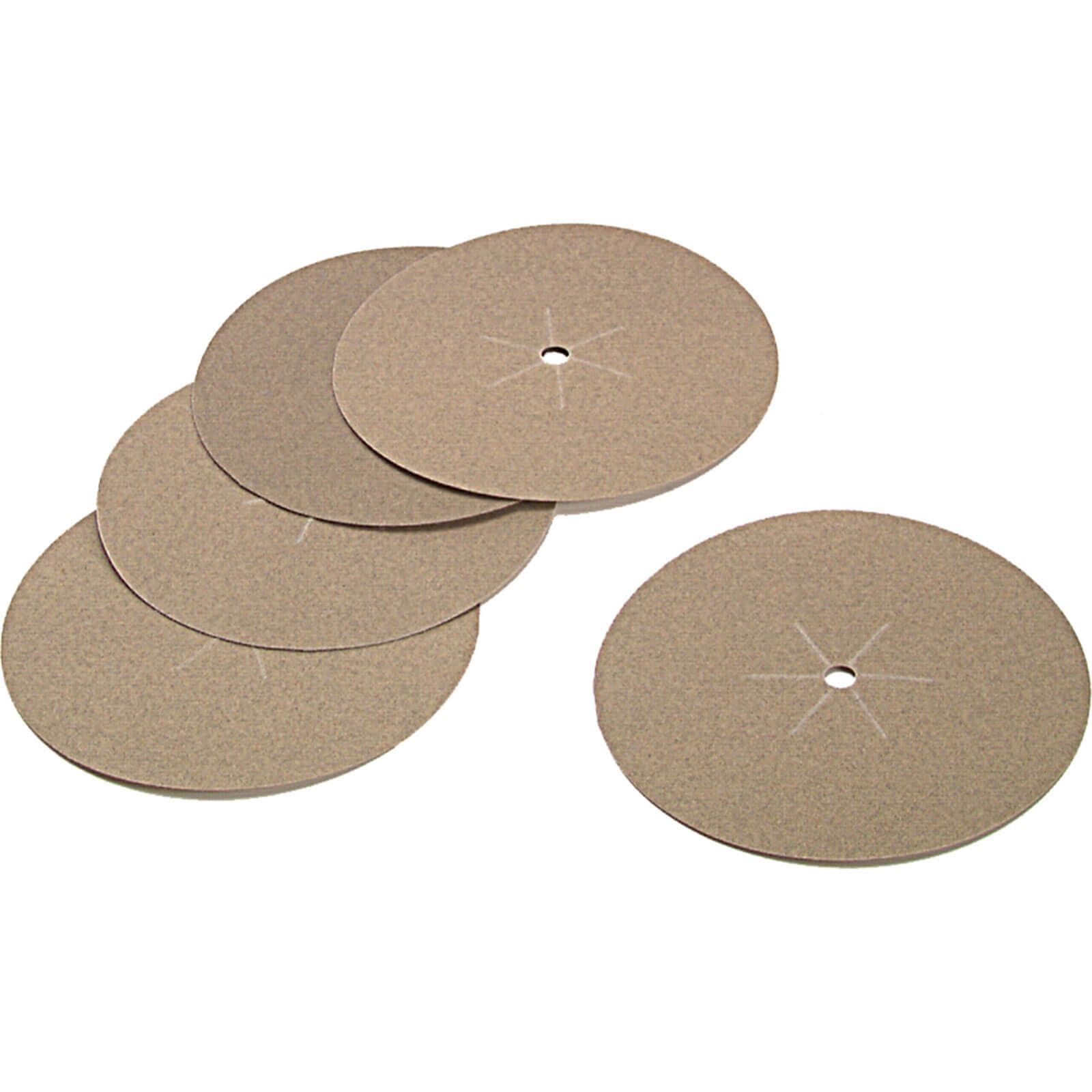 Photo of Black And Decker Piranha Drill Sanding Discs 125mm 125mm 80g Pack Of 5