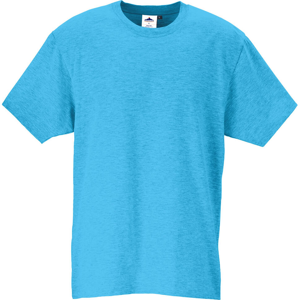 Photo of Portwest B195 Turin Premium T-shirt Sky Blue S