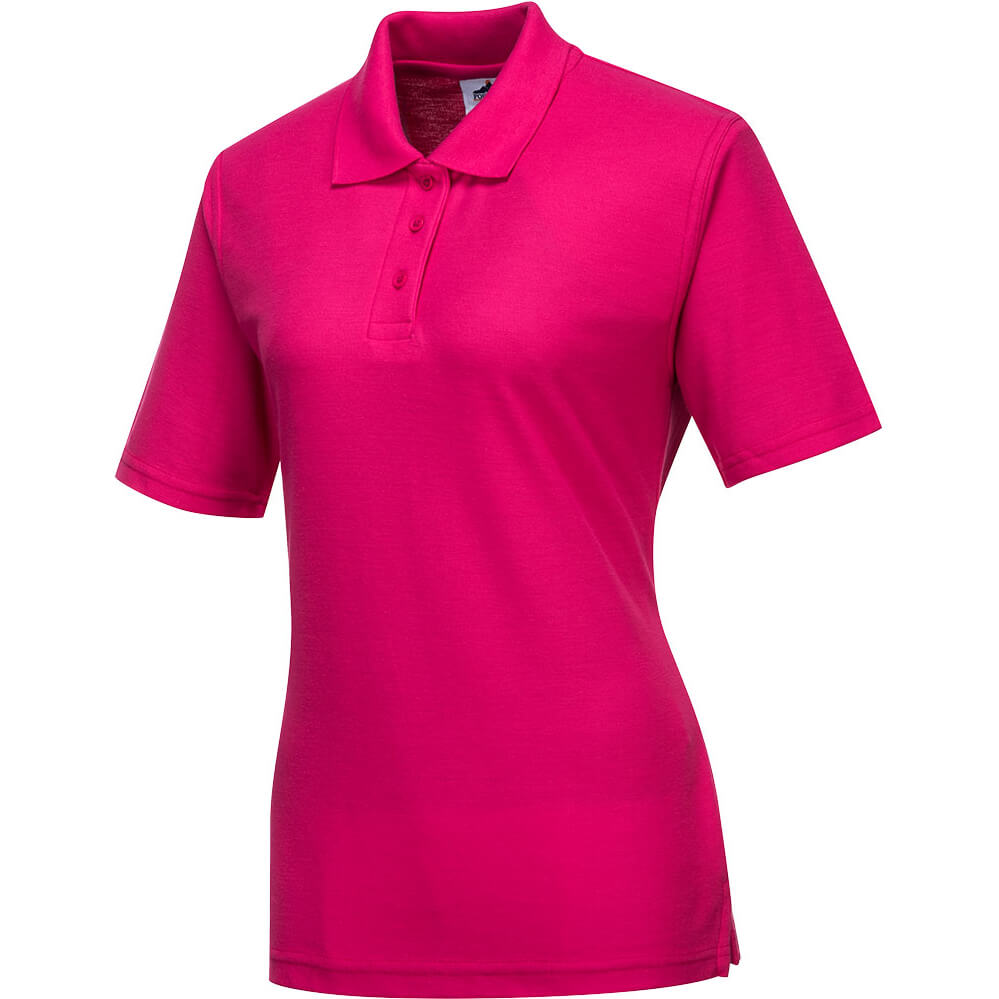 Photo of Portwest Ladies Naples Polo Shirt Pink S