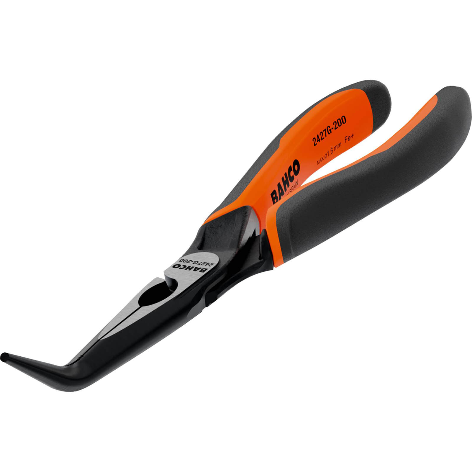 Photo of Bahco 2427g Bent Snipe Nose Pliers 160mm