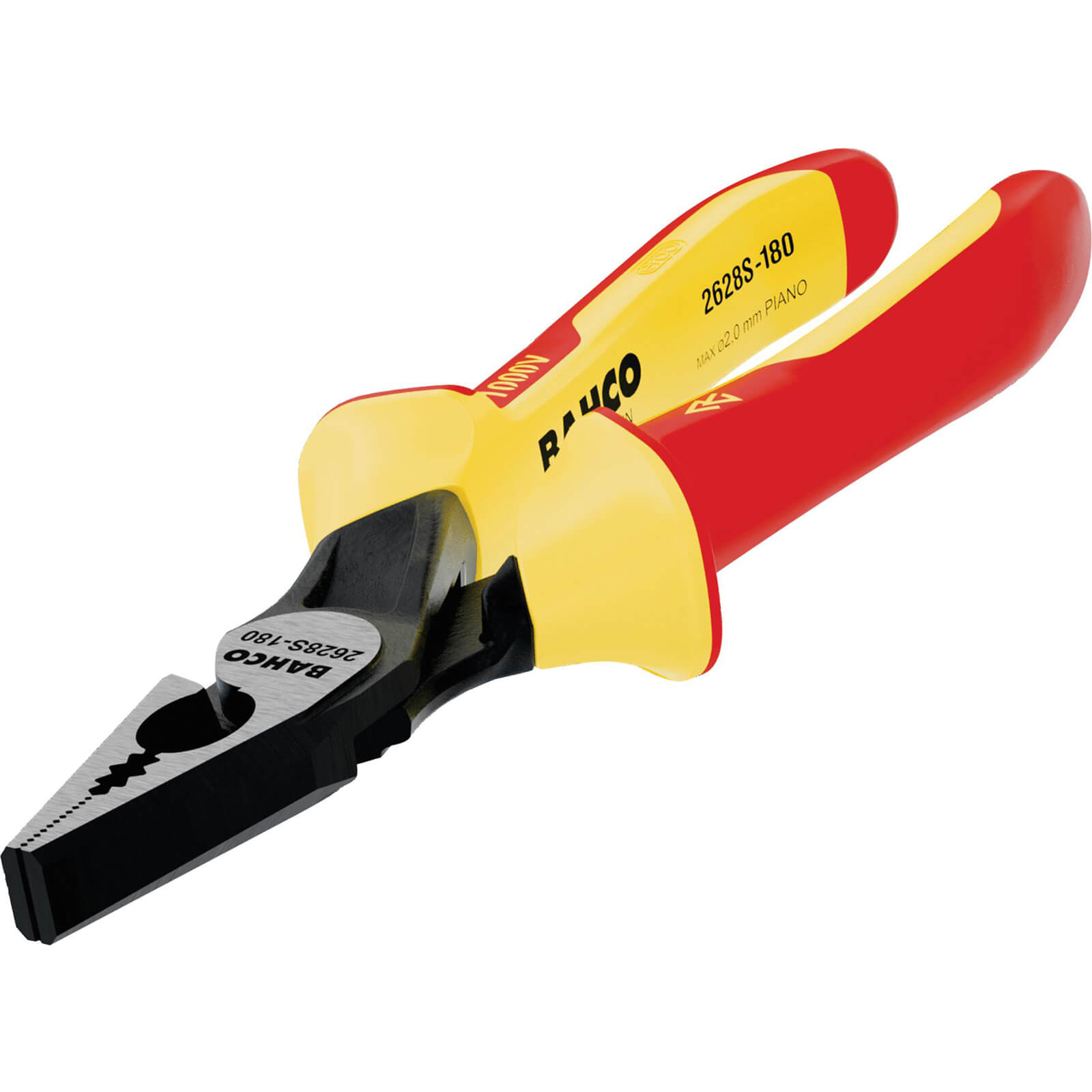 Photo of Bahco 2628s Ergo Insulated Combination Pliers 180mm