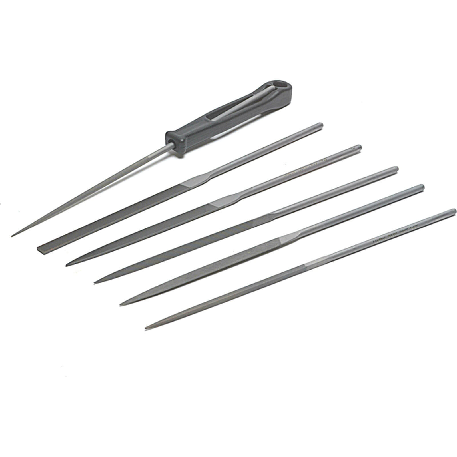 Photo of Bahco 6 Piece Precision Needle File Set In Plastic Wallet