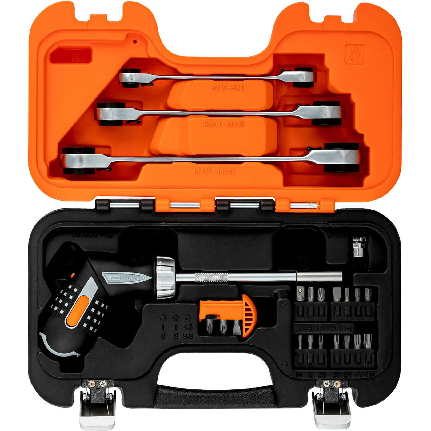 Photo of Bahco Pistol Grip Ratchet Screwdriver And Spanner Tool Kit