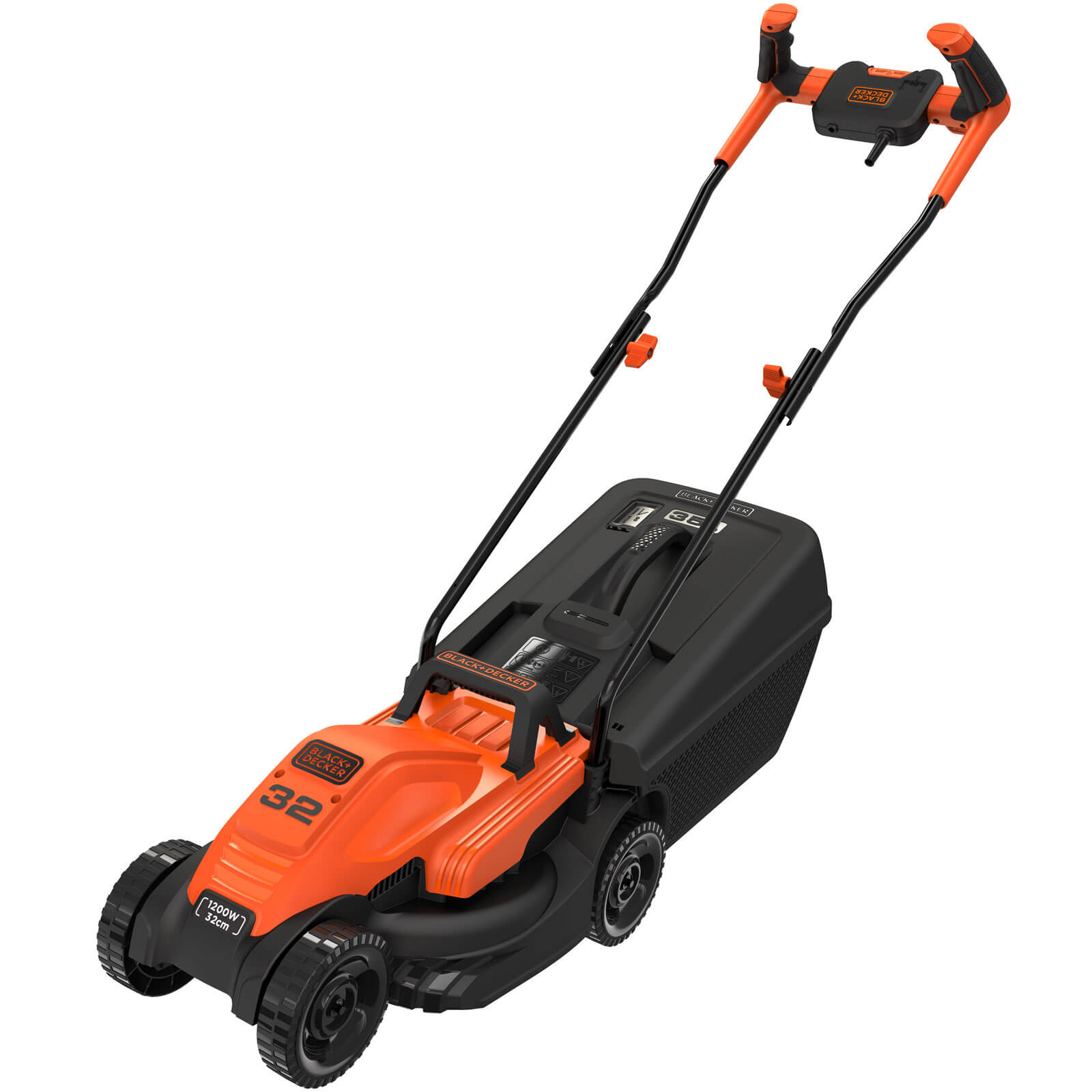 Slide Black and Decker BEMW451BH Rotary Lawnmower 320mm 240v