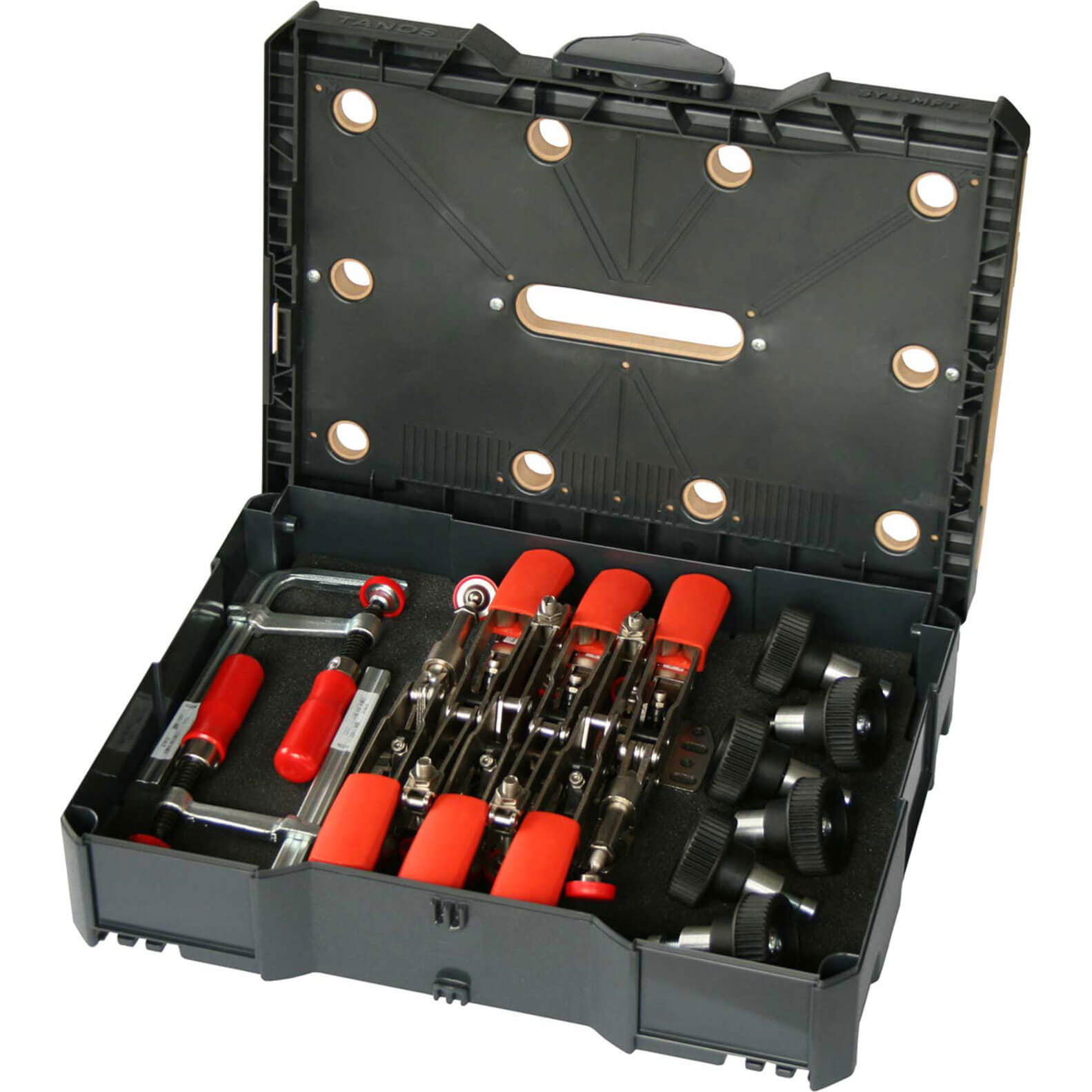 Photo of Bessey Stc-s-mft 14 Piece Clamp Set In Worktop Systainer Case