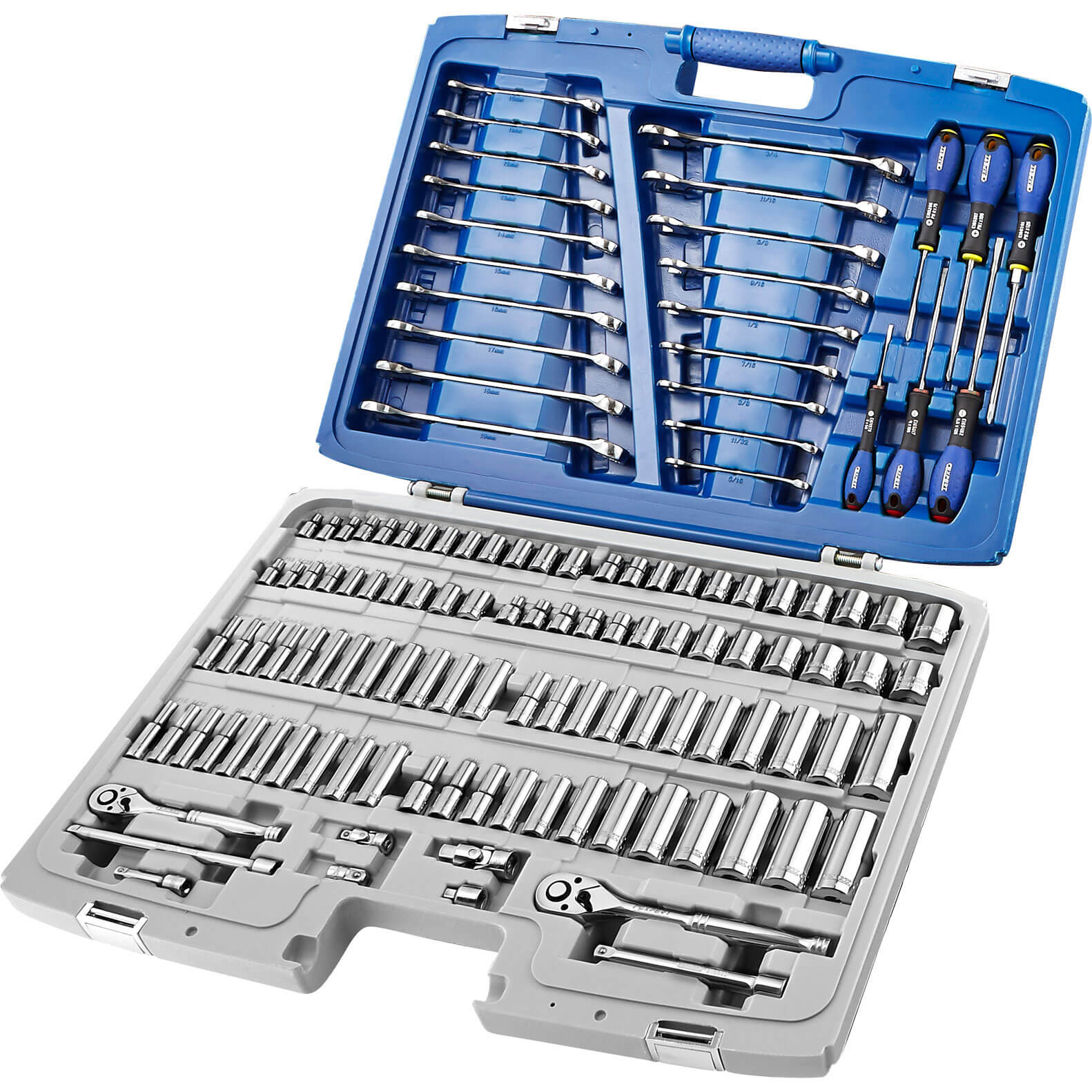Photo of Expert By Facom 126 Piece Combination Drive Socket And Spanner Set Metric And Imperial Combination