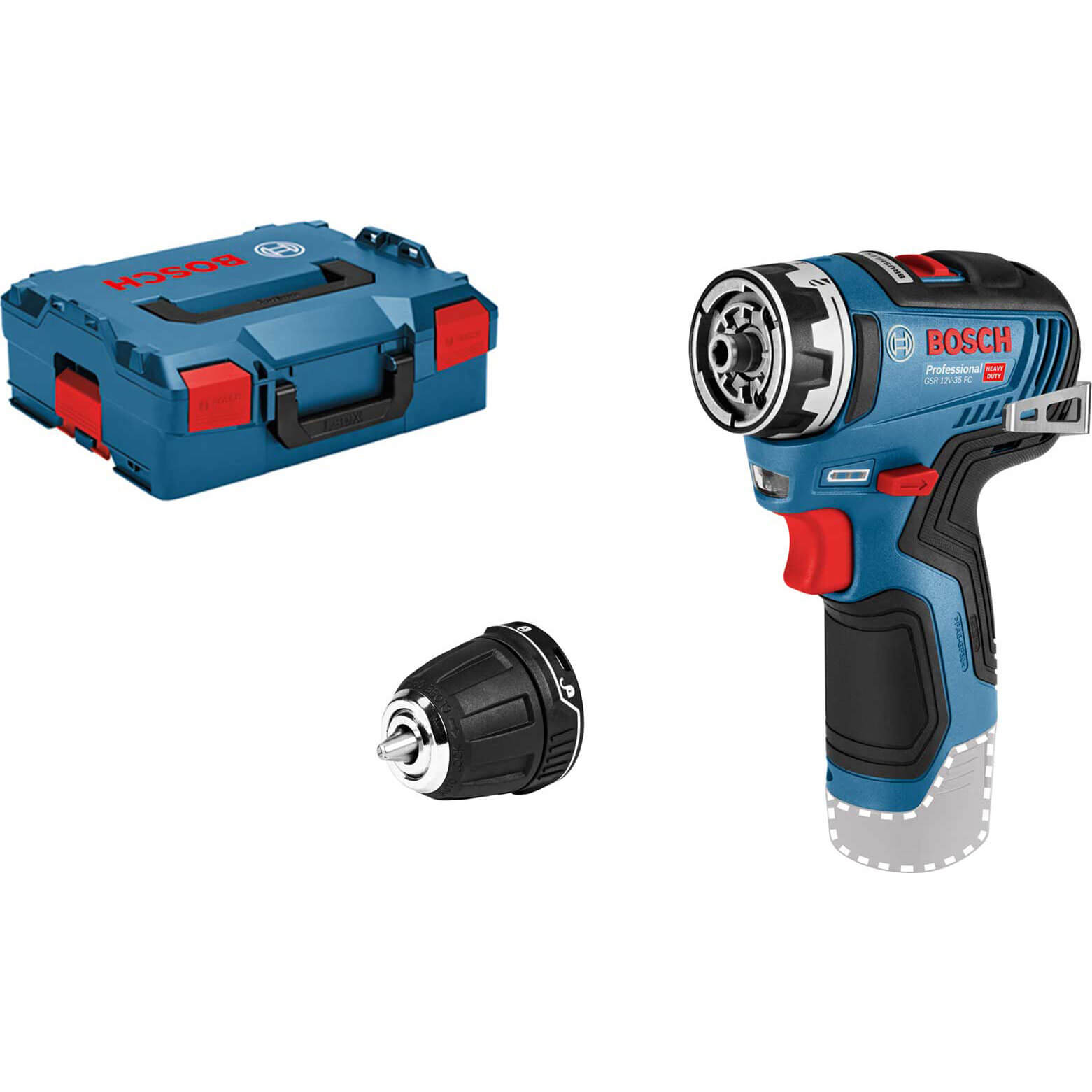 Photo of Bosch Gsr 12v-35 Fc 12v Cordless Brushless Drill Driver No Batteries No Charger Case