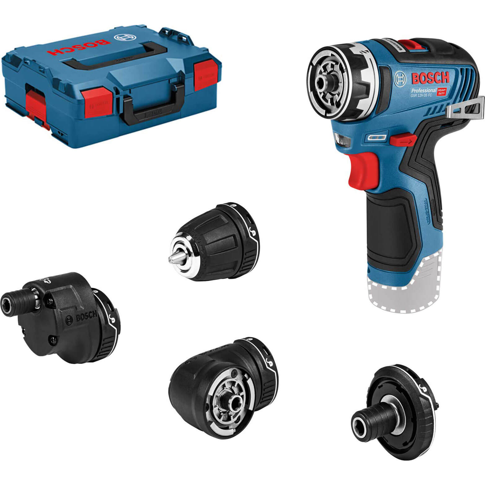 Photo of Bosch Gsr 12v-35 Fc 12v Cordless Brushless Drill Driver No Batteries No Charger Case & Accessories