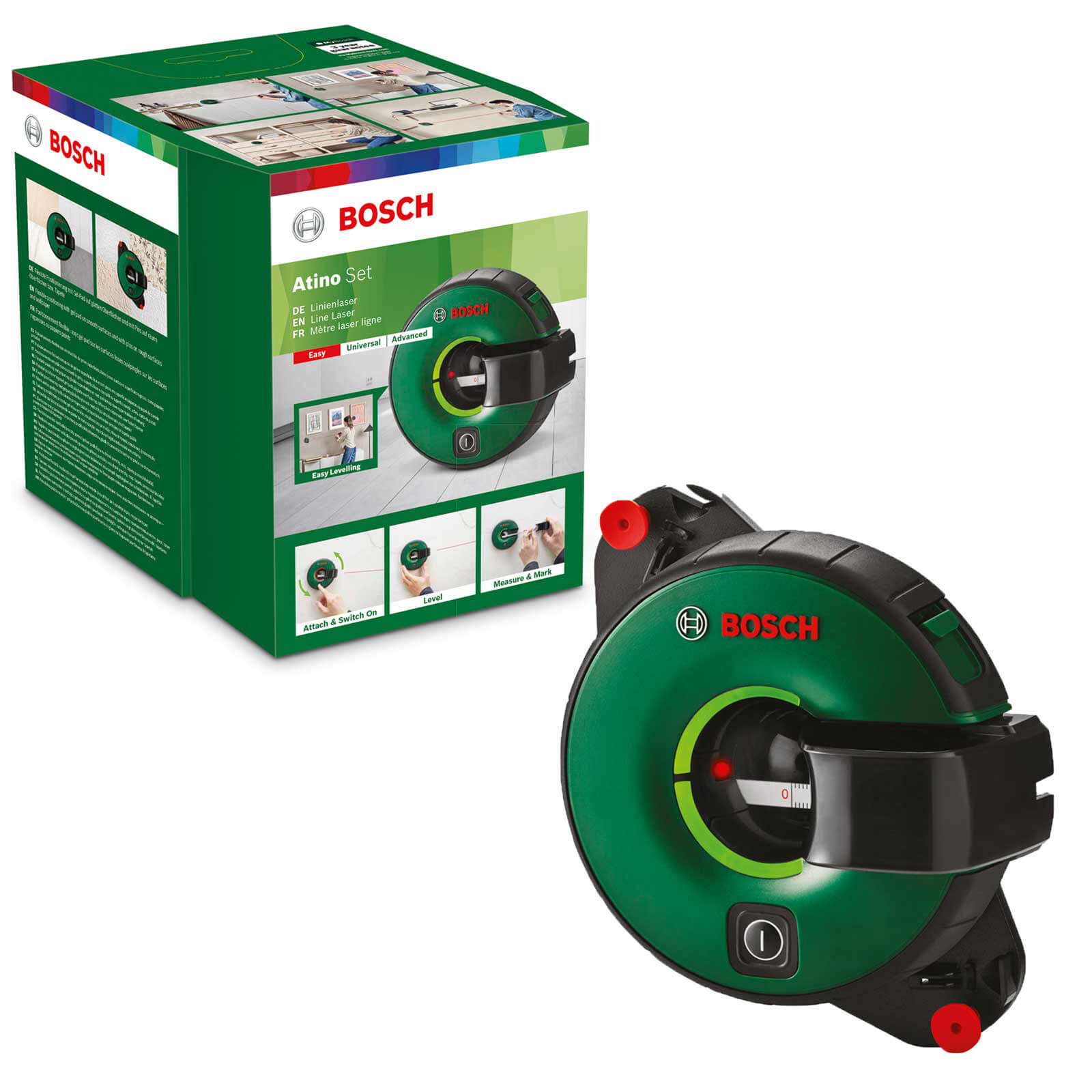 Laser ligne / ruban à mesurer Bosch Atino Set 